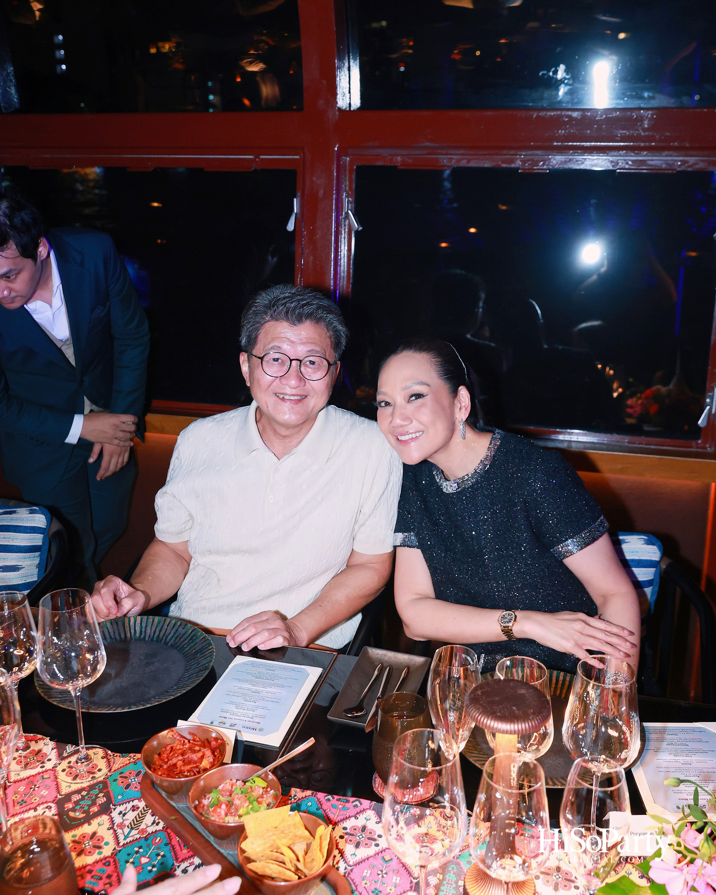 กาล่าดินเนอร์คอนเสิร์ตโดย Mariachi Bonitas de Dinorah บนเรือแซฟฟรอน เฉลิมฉลอง 50 ปี ความสัมพันธ์ทางการทูตไทย–เม็กซิโก