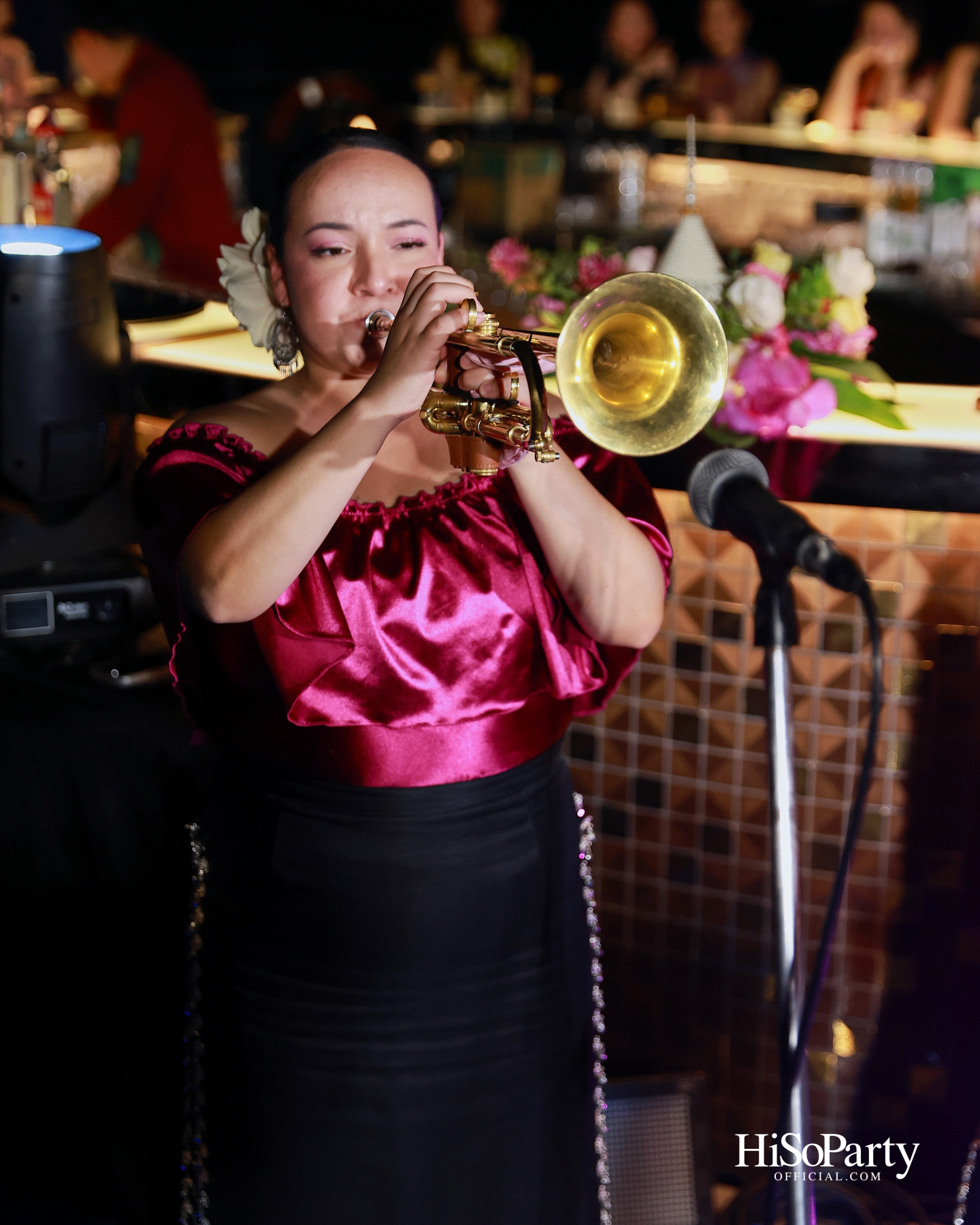 กาล่าดินเนอร์คอนเสิร์ตโดย Mariachi Bonitas de Dinorah บนเรือแซฟฟรอน เฉลิมฉลอง 50 ปี ความสัมพันธ์ทางการทูตไทย–เม็กซิโก