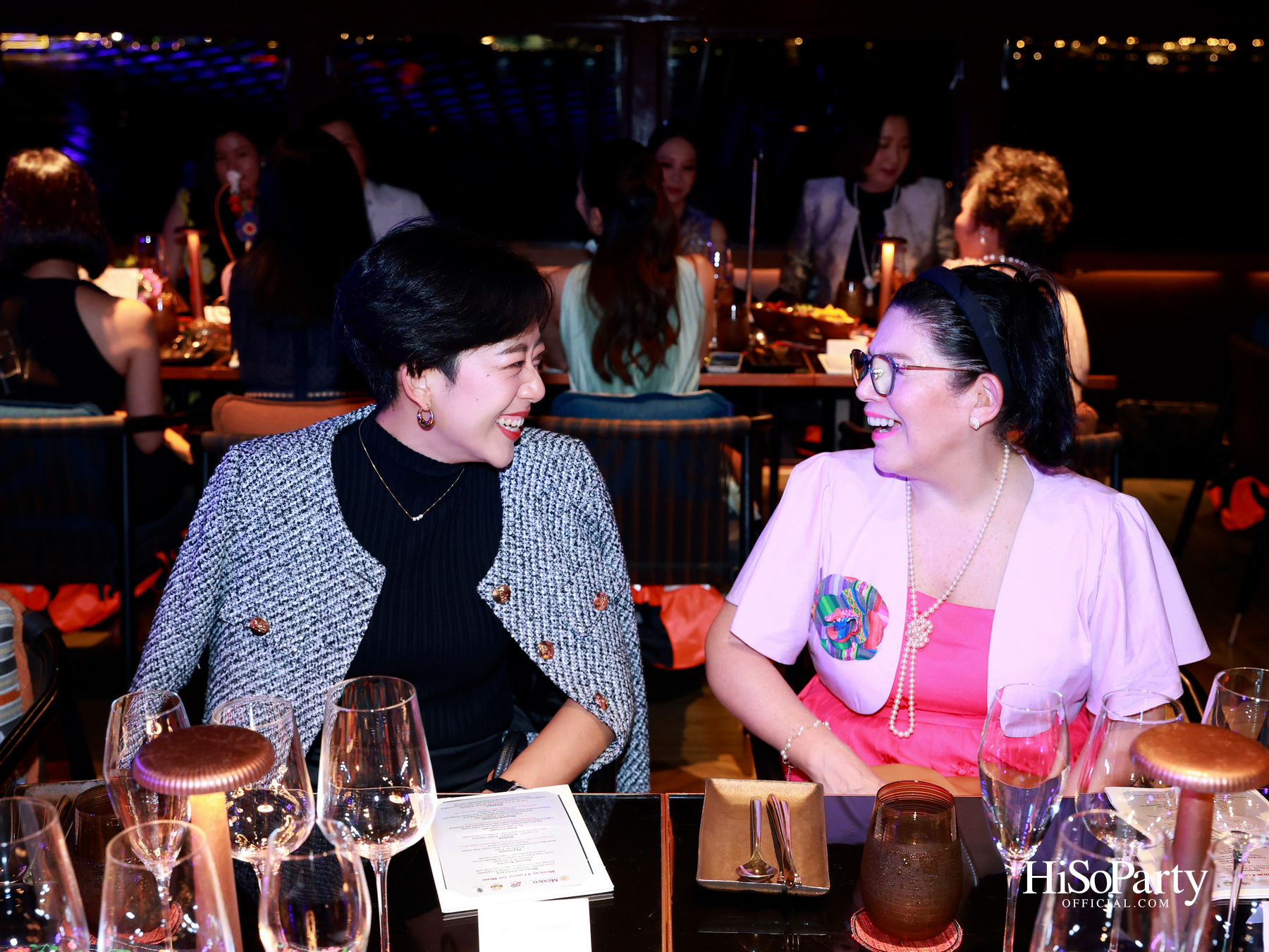 กาล่าดินเนอร์คอนเสิร์ตโดย Mariachi Bonitas de Dinorah บนเรือแซฟฟรอน เฉลิมฉลอง 50 ปี ความสัมพันธ์ทางการทูตไทย–เม็กซิโก