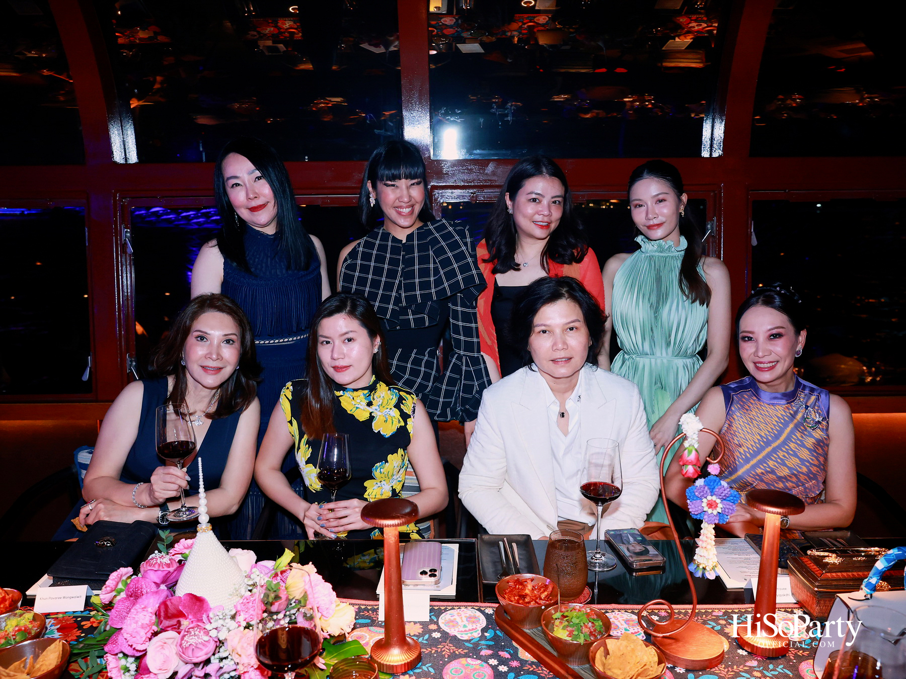 กาล่าดินเนอร์คอนเสิร์ตโดย Mariachi Bonitas de Dinorah บนเรือแซฟฟรอน เฉลิมฉลอง 50 ปี ความสัมพันธ์ทางการทูตไทย–เม็กซิโก