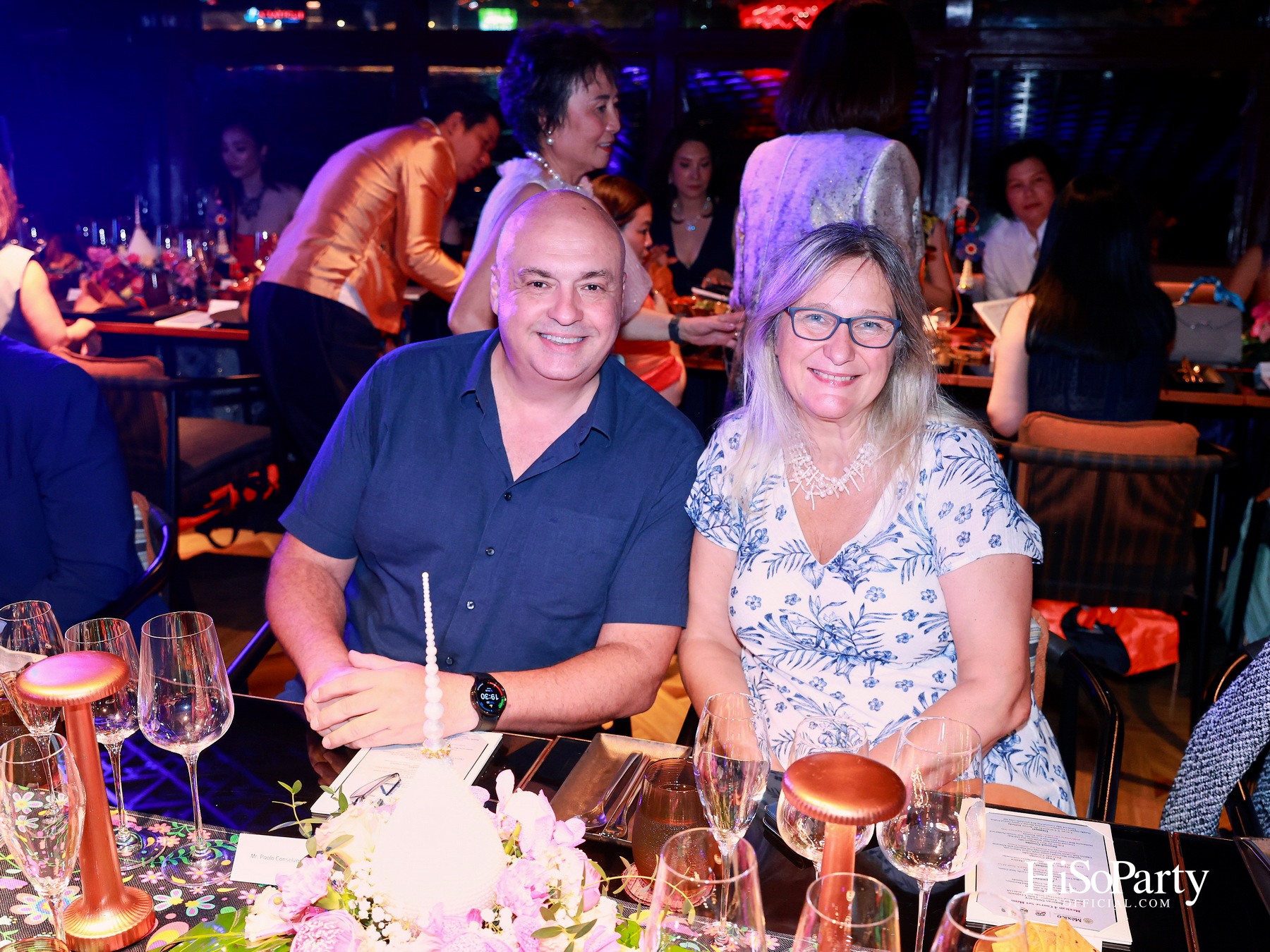 กาล่าดินเนอร์คอนเสิร์ตโดย Mariachi Bonitas de Dinorah บนเรือแซฟฟรอน เฉลิมฉลอง 50 ปี ความสัมพันธ์ทางการทูตไทย–เม็กซิโก