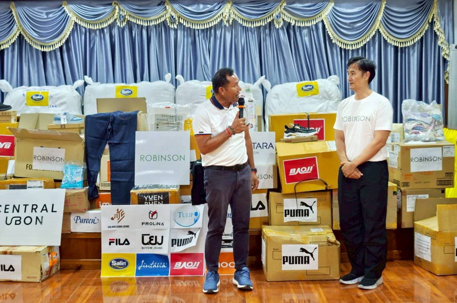 โรบินสัน ผนึกกำลังพันธมิตร ส่งมอบกำลังใจช่วยเหลือผู้ประสบเหตุชายแดนไทย–กัมพูชา