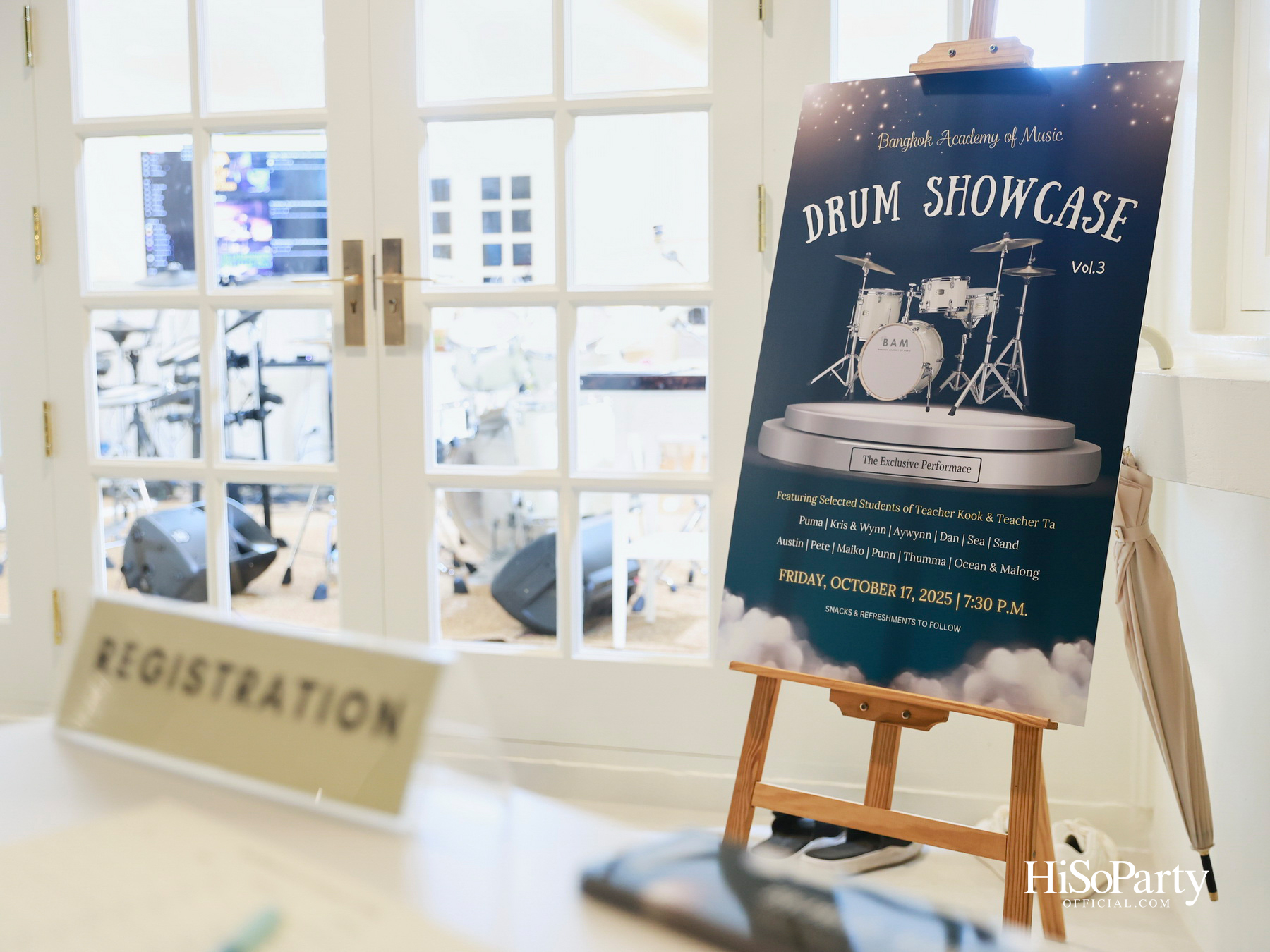 Bangkok Academy of Music จัด Drum Showcase Vol.3