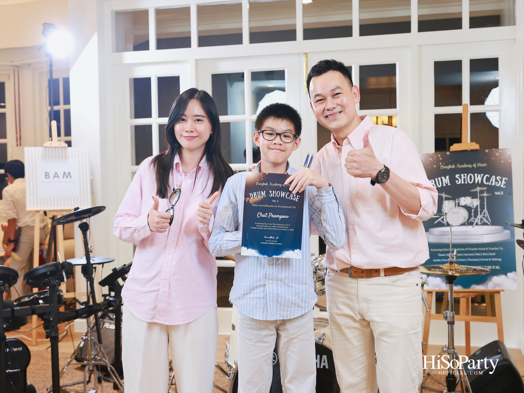 Bangkok Academy of Music จัด Drum Showcase Vol.3