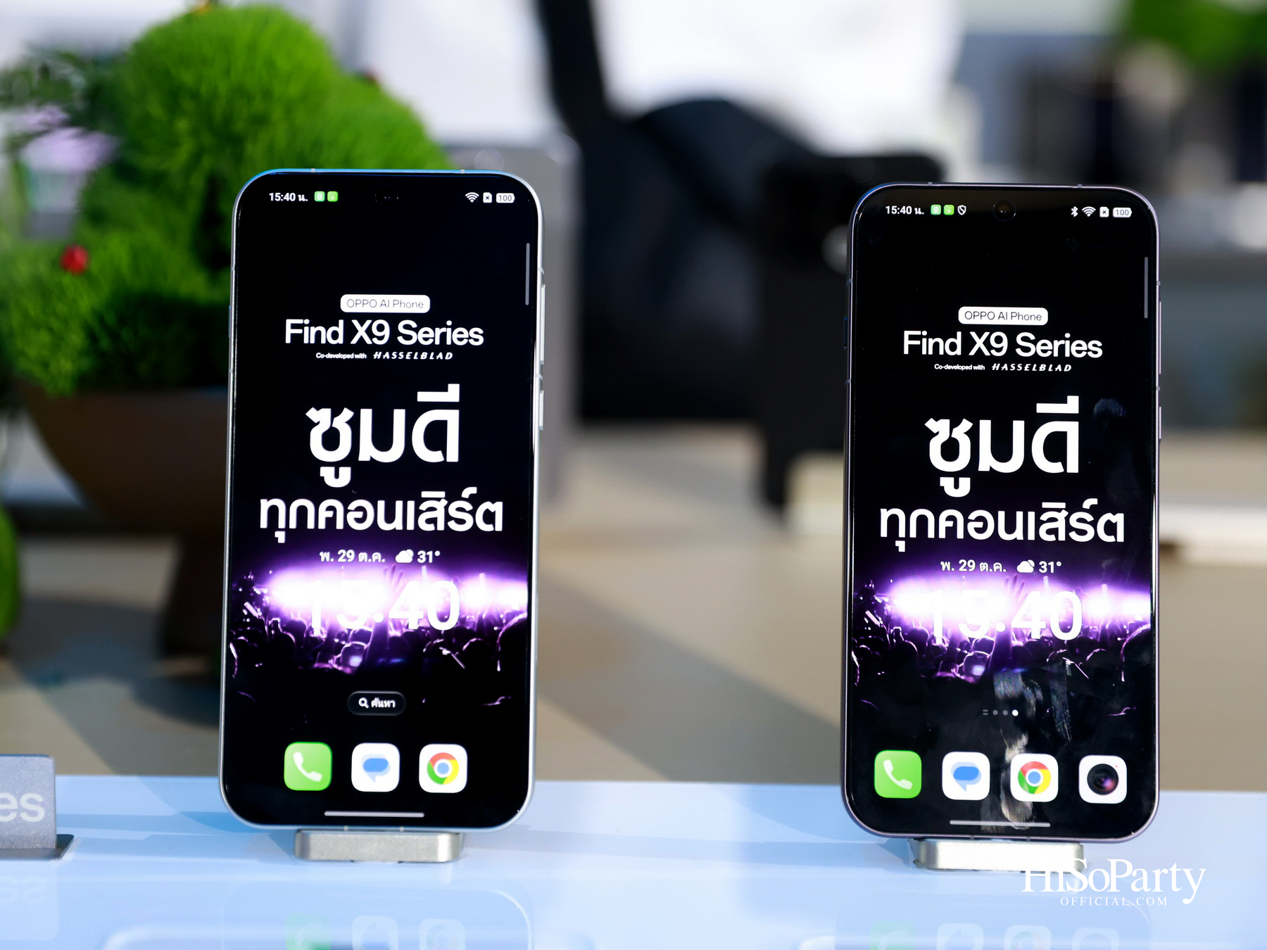 OPPO Find X9 Series สมาร์ตโฟนซูมระดับโปร เปิดประสบการณ์ถ่ายคอนเสิร์ตคมชัด พร้อมศิลปินชั้นนำร่วมทดสอบฟีเจอร์