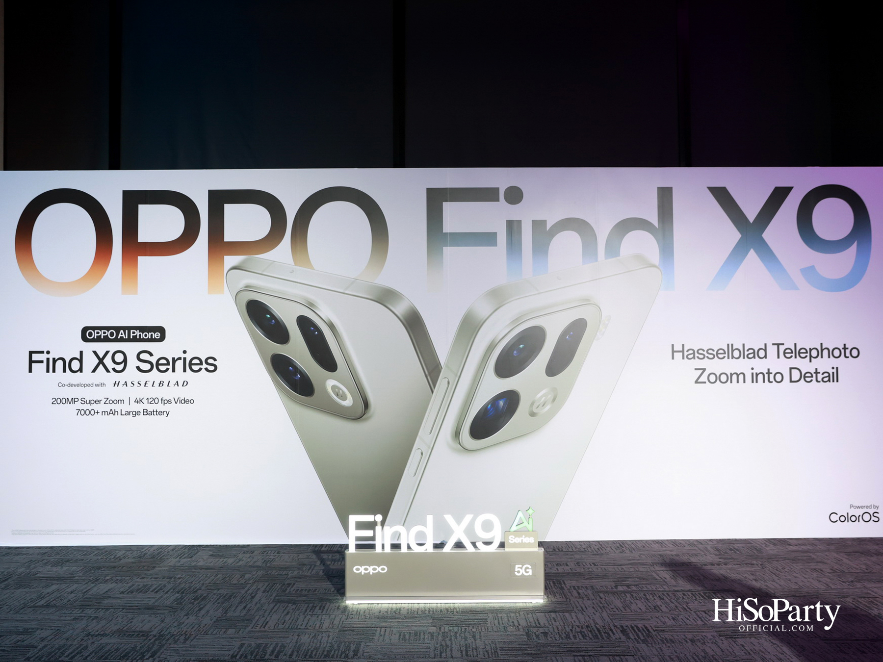 OPPO Find X9 Series สมาร์ตโฟนซูมระดับโปร เปิดประสบการณ์ถ่ายคอนเสิร์ตคมชัด พร้อมศิลปินชั้นนำร่วมทดสอบฟีเจอร์