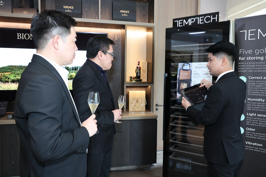 TEMPTECH เปิดตัว ‘ECELLAR’ ตู้ไวน์อัจฉริยะจากฝรั่งเศส พร้อมจัดมาสเตอร์คลาสสุดเอ็กซ์คลูซีฟกับ BIONDI-SANTI