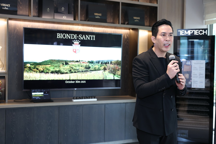 TEMPTECH เปิดตัว ‘ECELLAR’ ตู้ไวน์อัจฉริยะจากฝรั่งเศส พร้อมจัดมาสเตอร์คลาสสุดเอ็กซ์คลูซีฟกับ BIONDI-SANTI