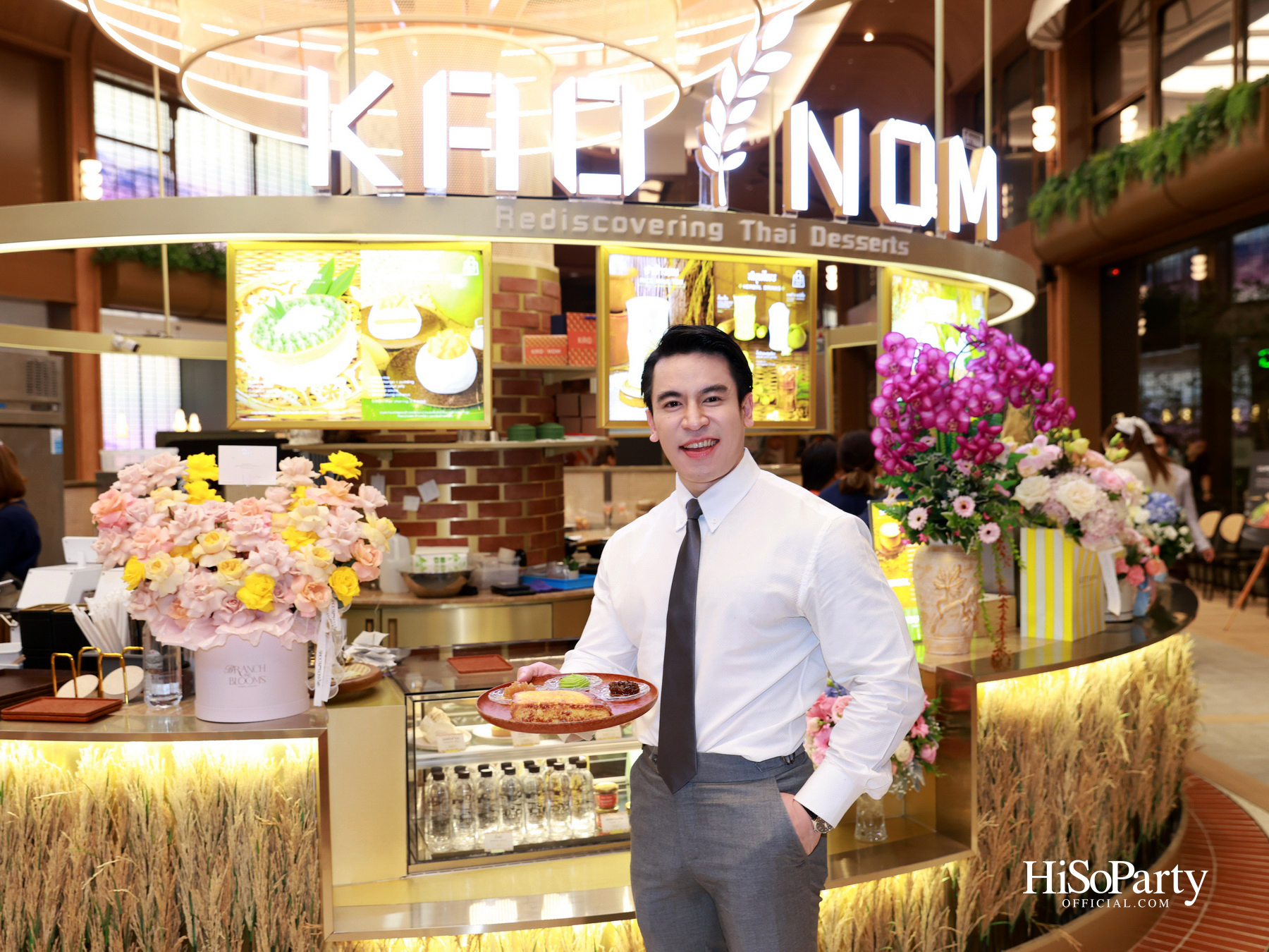 KAO NOM (ข้าวนม) ขนมไทยร่วมสมัย เครือเดียวกับ Kyo Roll En เปิดตัวอย่างเป็นทางการ ณ Dusit Central Park