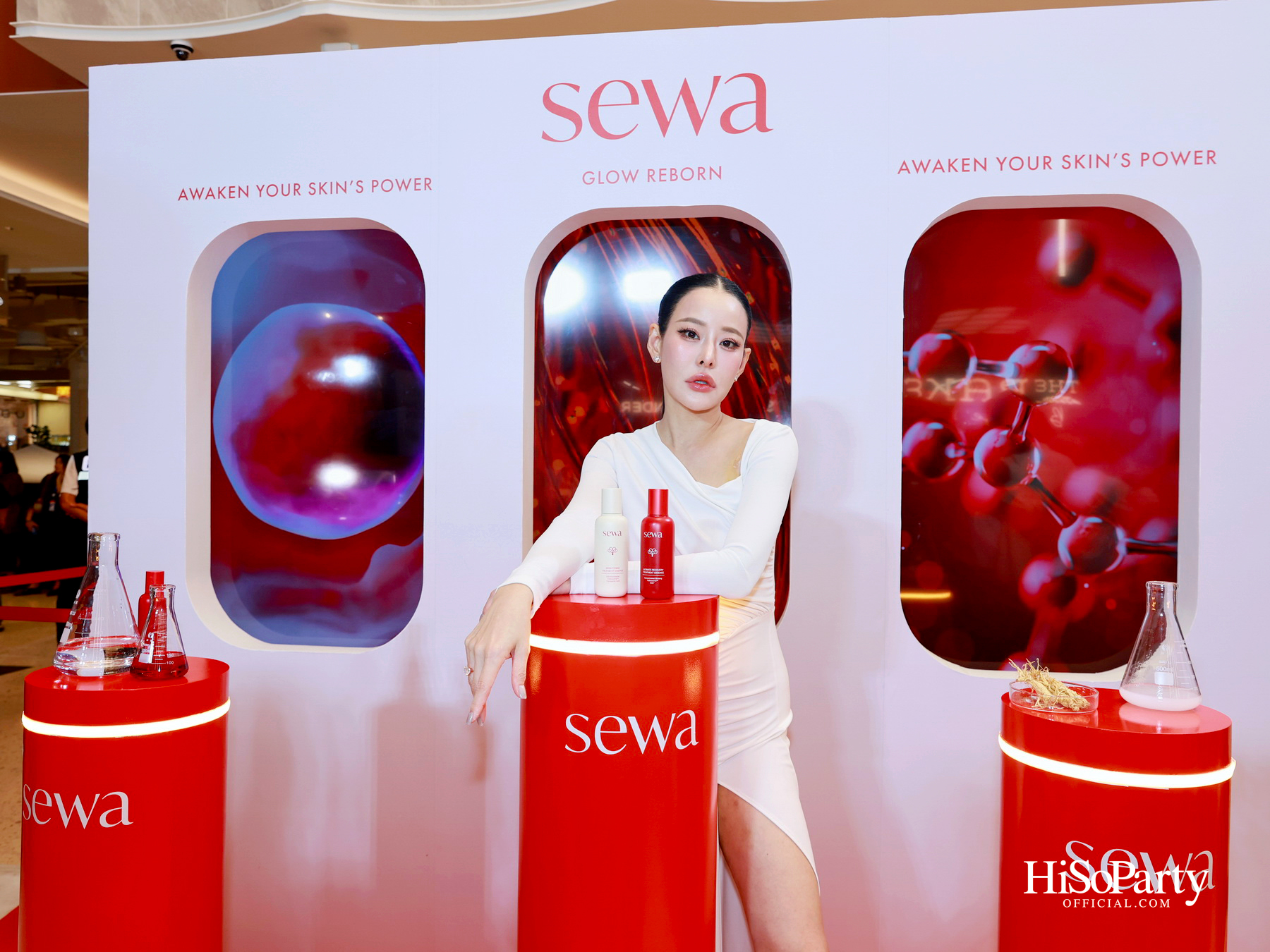 ‘Sewa Glow Reborn – Awaken Your Skin’s Power’ เปิดตัวพรีเซนเตอร์คนใหม่ ‘เจนเย่–เมธิกา’ พร้อมเผยโฉม 2 น้ำตบฮีโร่รุ่นล่าสุด