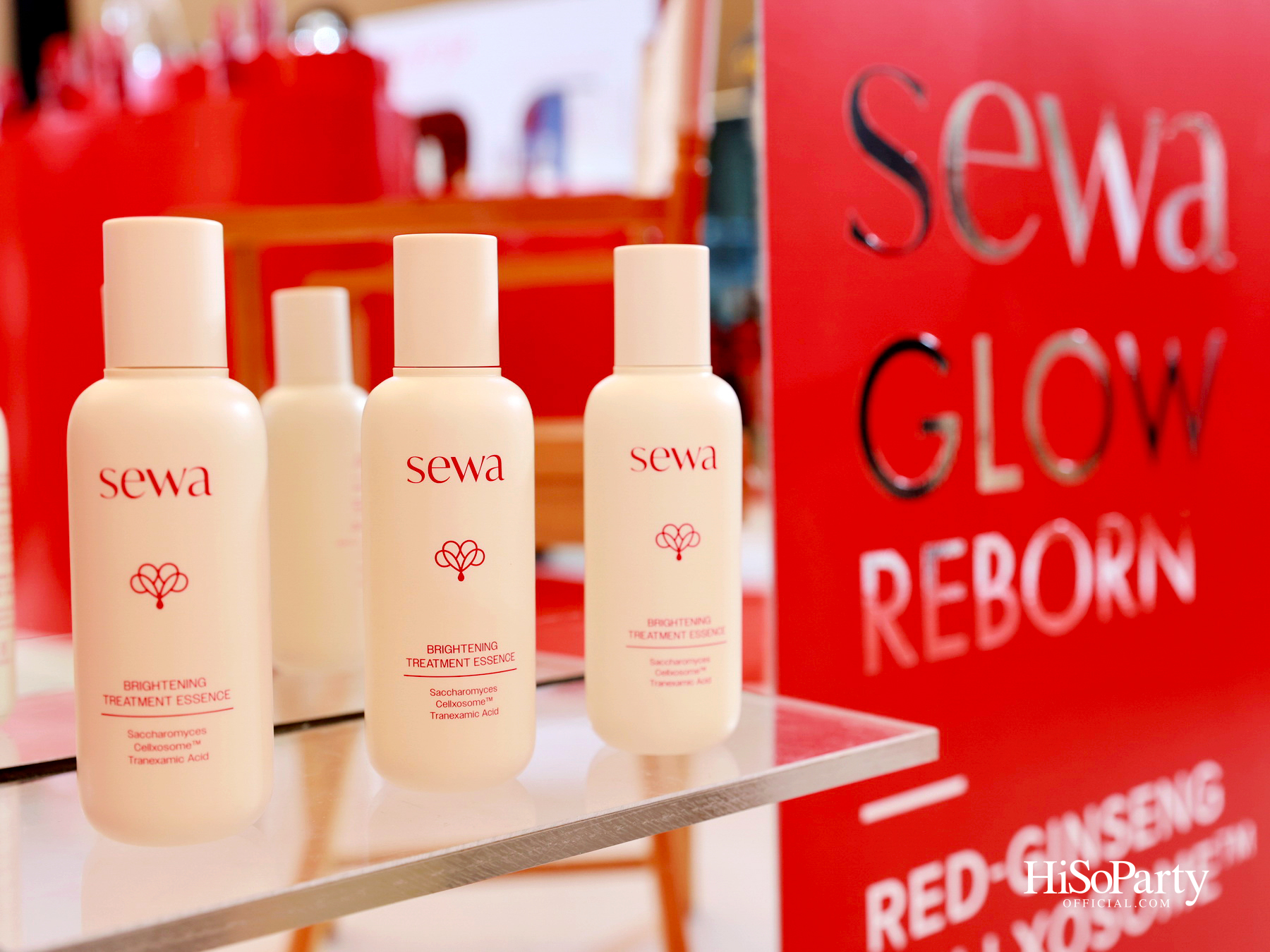 ‘Sewa Glow Reborn – Awaken Your Skin’s Power’ เปิดตัวพรีเซนเตอร์คนใหม่ ‘เจนเย่–เมธิกา’ พร้อมเผยโฉม 2 น้ำตบฮีโร่รุ่นล่าสุด