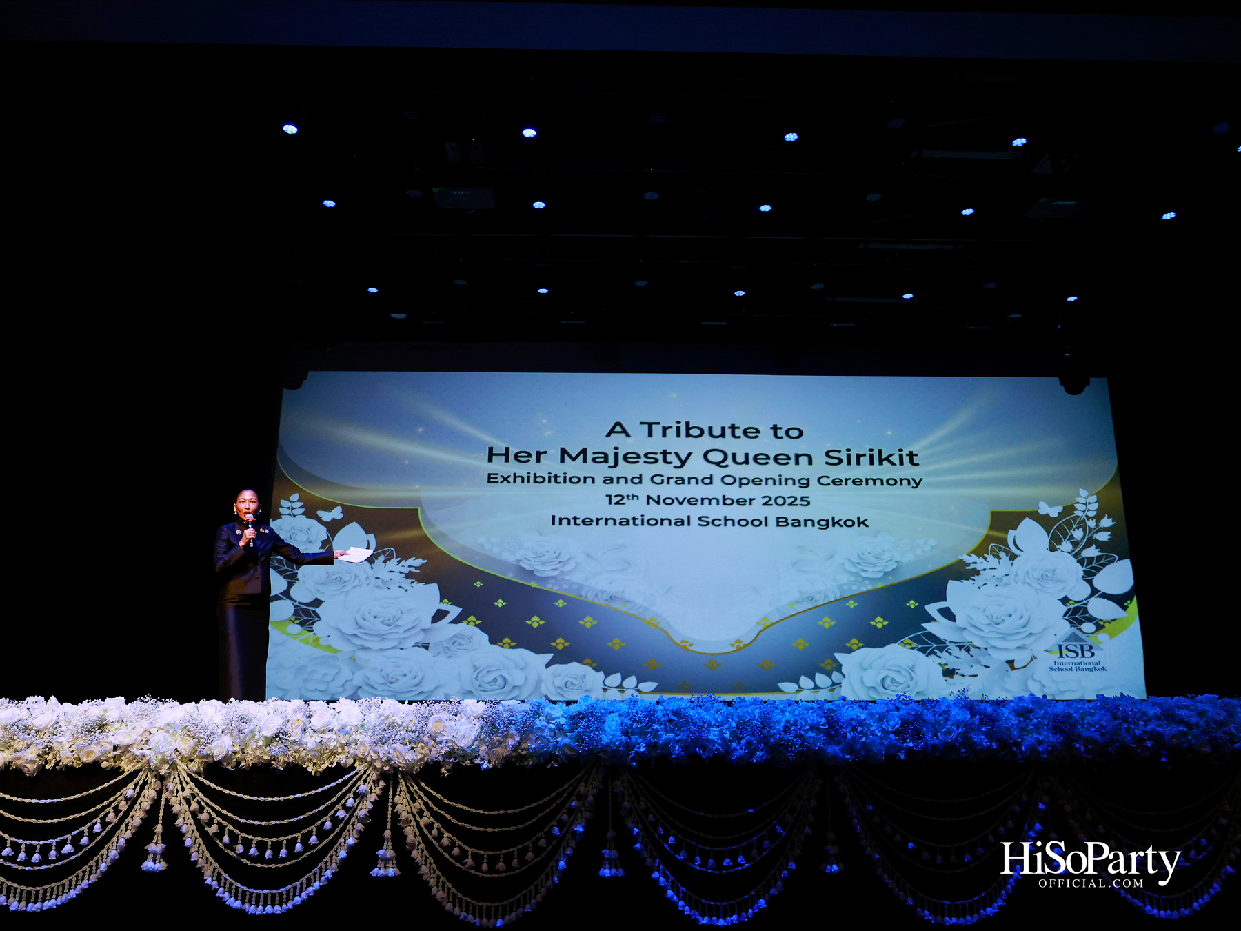 พิธีรำลึกถวายพระเกียรติ สมเด็จพระนางเจ้าสิริกิติ์ พระบรมราชินีนาถ พระบรมราชชนนีพันปีหลวง ณ โรงเรียนสถานศึกษานานาชาติ (ISB) 