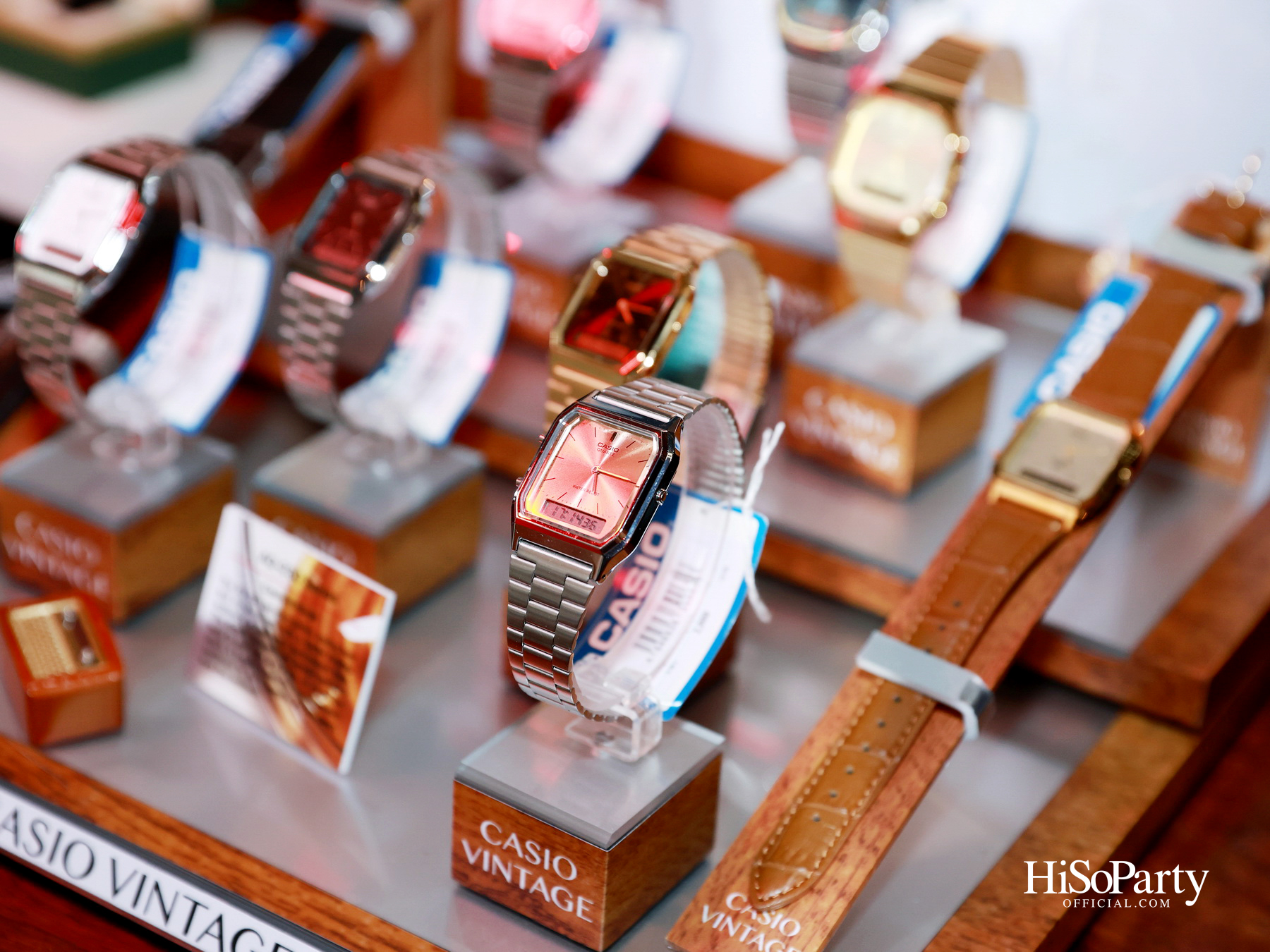 งานเปิดตัว CASIO VINTAGE ‘Back in Time, Ahead in Style’ เฉลิมฉลองเสน่ห์เรือนเวลาระดับตำนาน