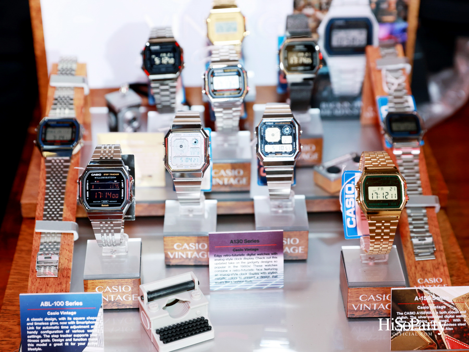 งานเปิดตัว CASIO VINTAGE ‘Back in Time, Ahead in Style’ เฉลิมฉลองเสน่ห์เรือนเวลาระดับตำนาน
