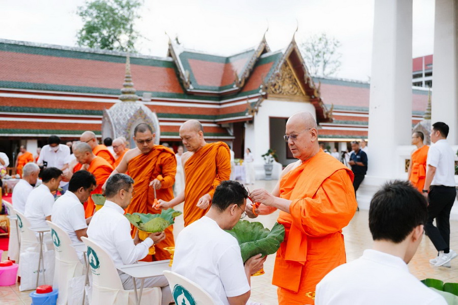 GULF จัดบรรพชาอุปสมบทหมู่ ถวายเป็นพระราชกุศล แด่สมเด็จพระนางเจ้าสิริกิติ์พระบรมราชินีนาถ พระบรมราชชนนีพันปีหลวง ณ วัดสระเกศราชวรมหาวิหาร