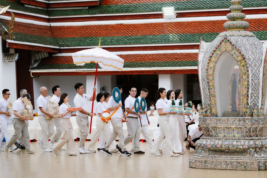 GULF จัดบรรพชาอุปสมบทหมู่ ถวายเป็นพระราชกุศล แด่สมเด็จพระนางเจ้าสิริกิติ์พระบรมราชินีนาถ พระบรมราชชนนีพันปีหลวง ณ วัดสระเกศราชวรมหาวิหาร