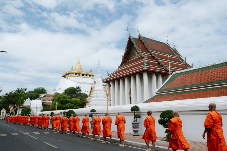 GULF จัดบรรพชาอุปสมบทหมู่ ถวายเป็นพระราชกุศล แด่สมเด็จพระนางเจ้าสิริกิติ์พระบรมราชินีนาถ พระบรมราชชนนีพันปีหลวง ณ วัดสระเกศราชวรมหาวิหาร