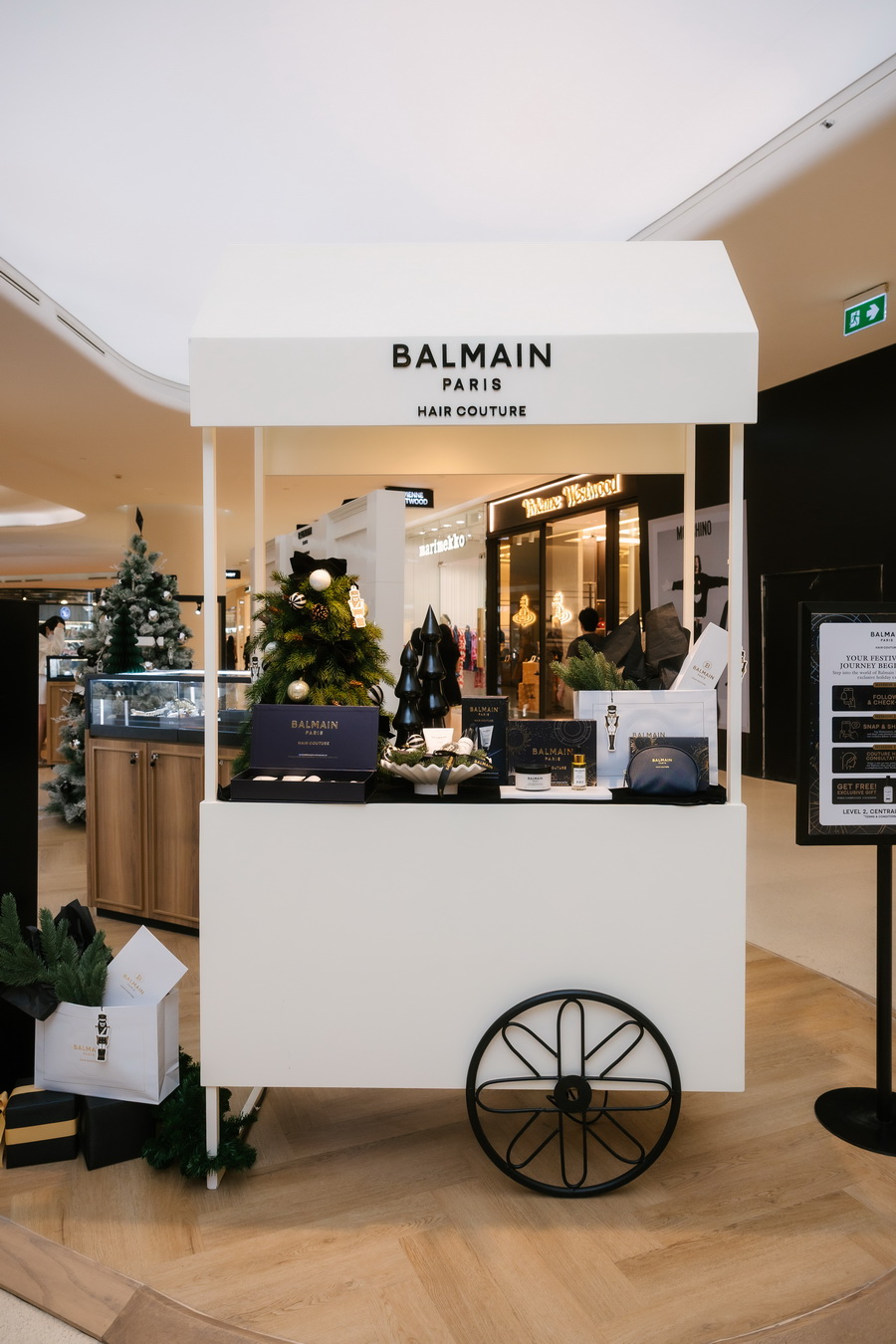Balmain Hair เปิดป็อปอัพสโตร์เฉลิมฉลองเทศกาลแห่งความสุข สัมผัสความหรูหราแบบ ‘Parisian In Town’ ที่ Central Embassy