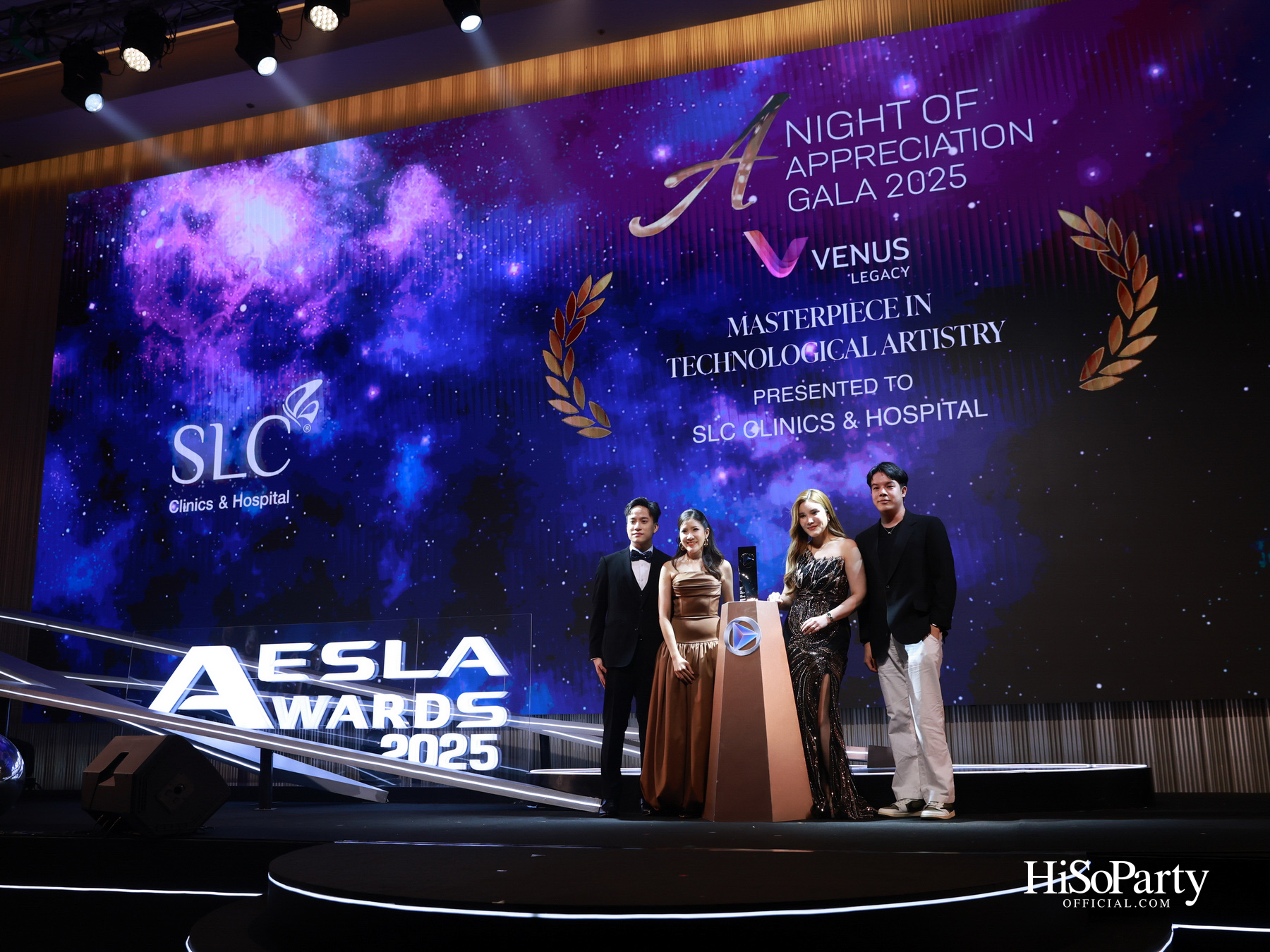 AESLA จัดงาน ‘A NIGHT OF APPRECIATION GALA 2025’ เชิดชูเกียรติแพทย์ความงามไทย พร้อมเปิดตัวนวัตกรรมระดับโลก