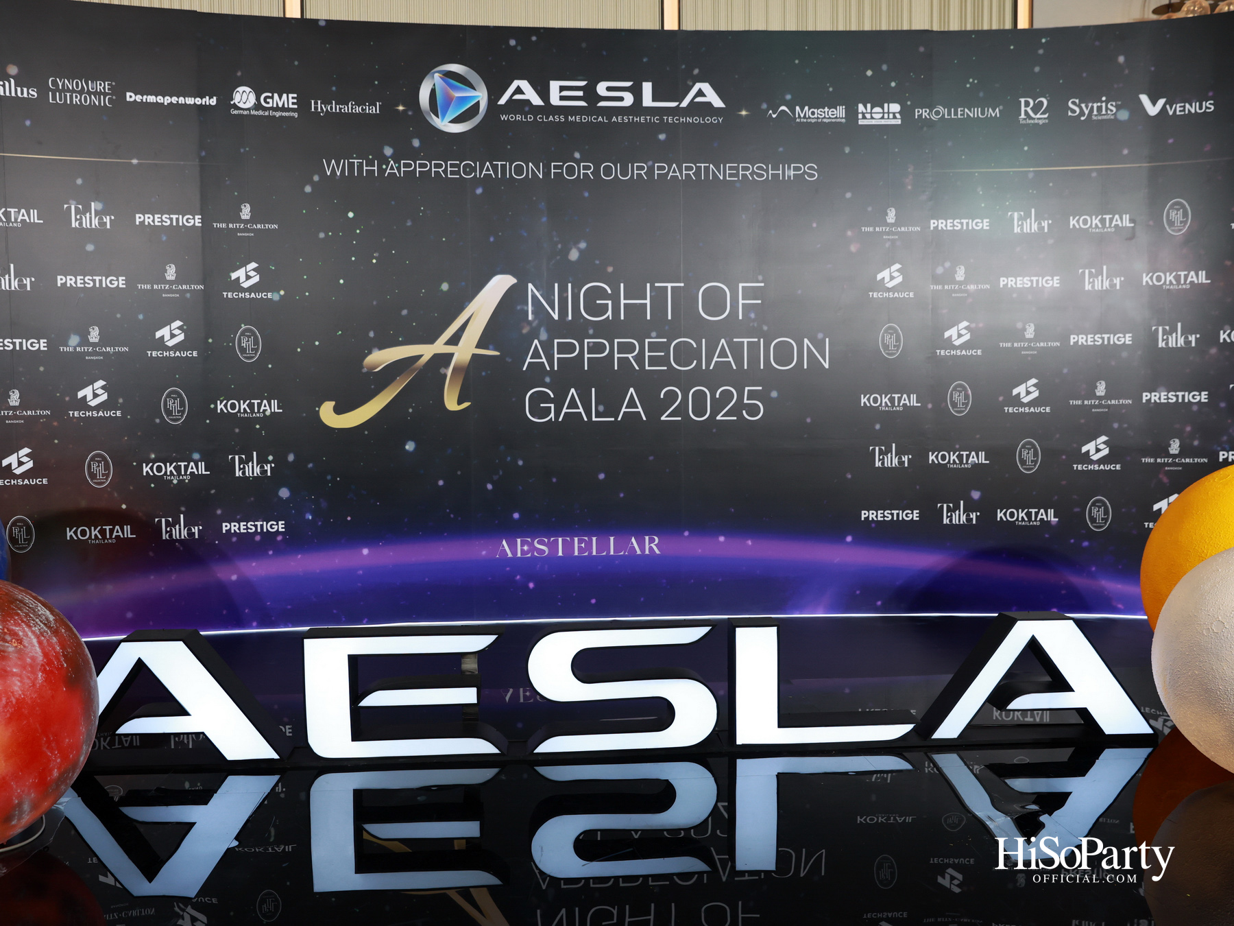AESLA จัดงาน ‘A NIGHT OF APPRECIATION GALA 2025’ เชิดชูเกียรติแพทย์ความงามไทย พร้อมเปิดตัวนวัตกรรมระดับโลก