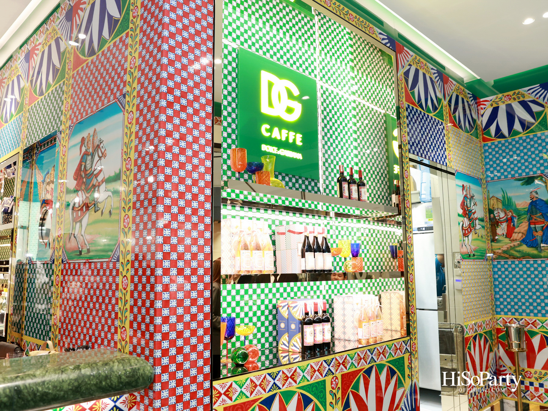 Dolce&Gabbana เปิดตัว DG Caffè แห่งแรกในเอเชียตะวันออกเฉียงใต้ ณ ศูนย์การค้าสยามพารากอน