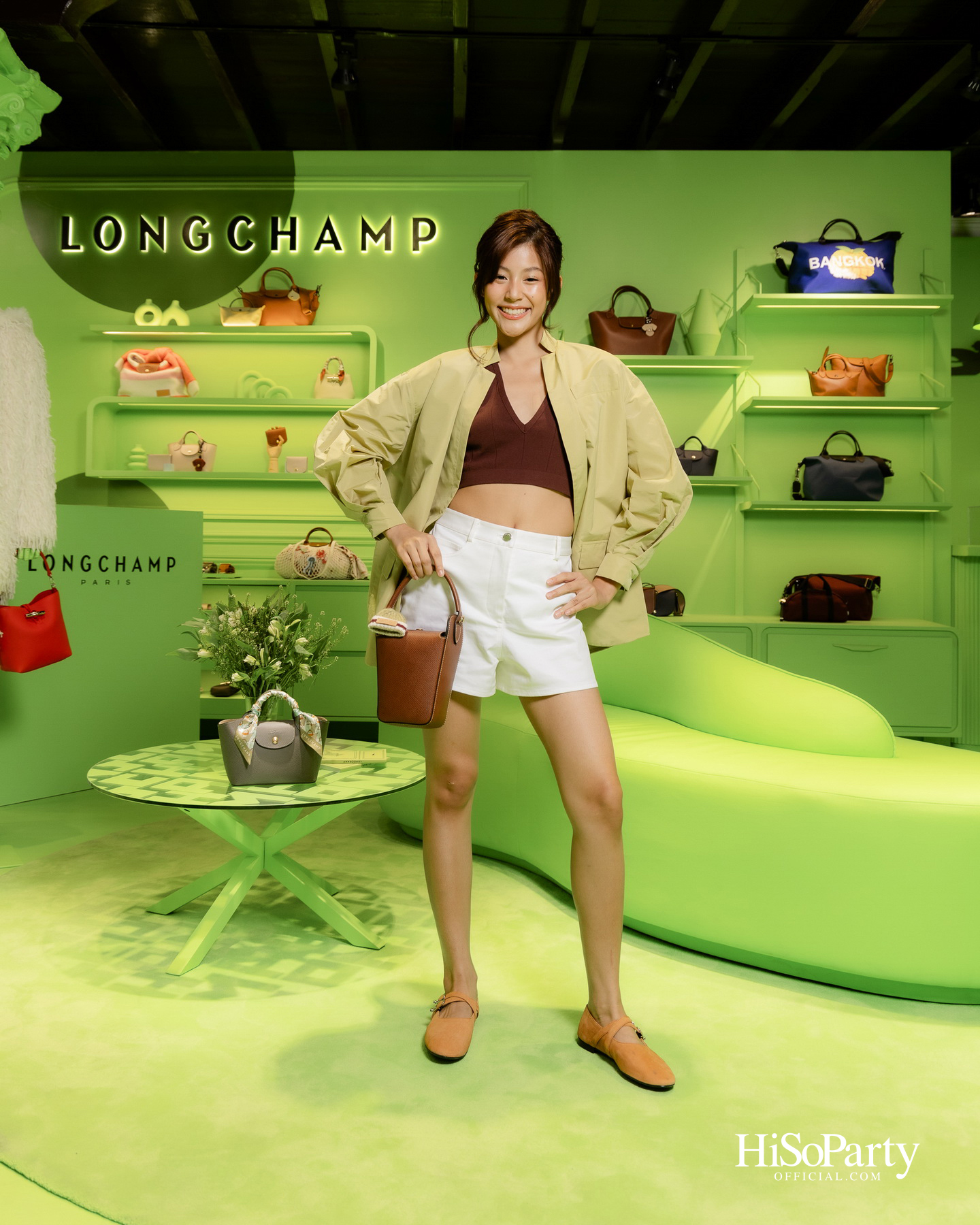 Longchamp เปิดตัว ‘Green Pop-Up’ เนรมิตโลกสีเขียวสุดครีเอทีฟ ใจกลางย่านทรงวาด