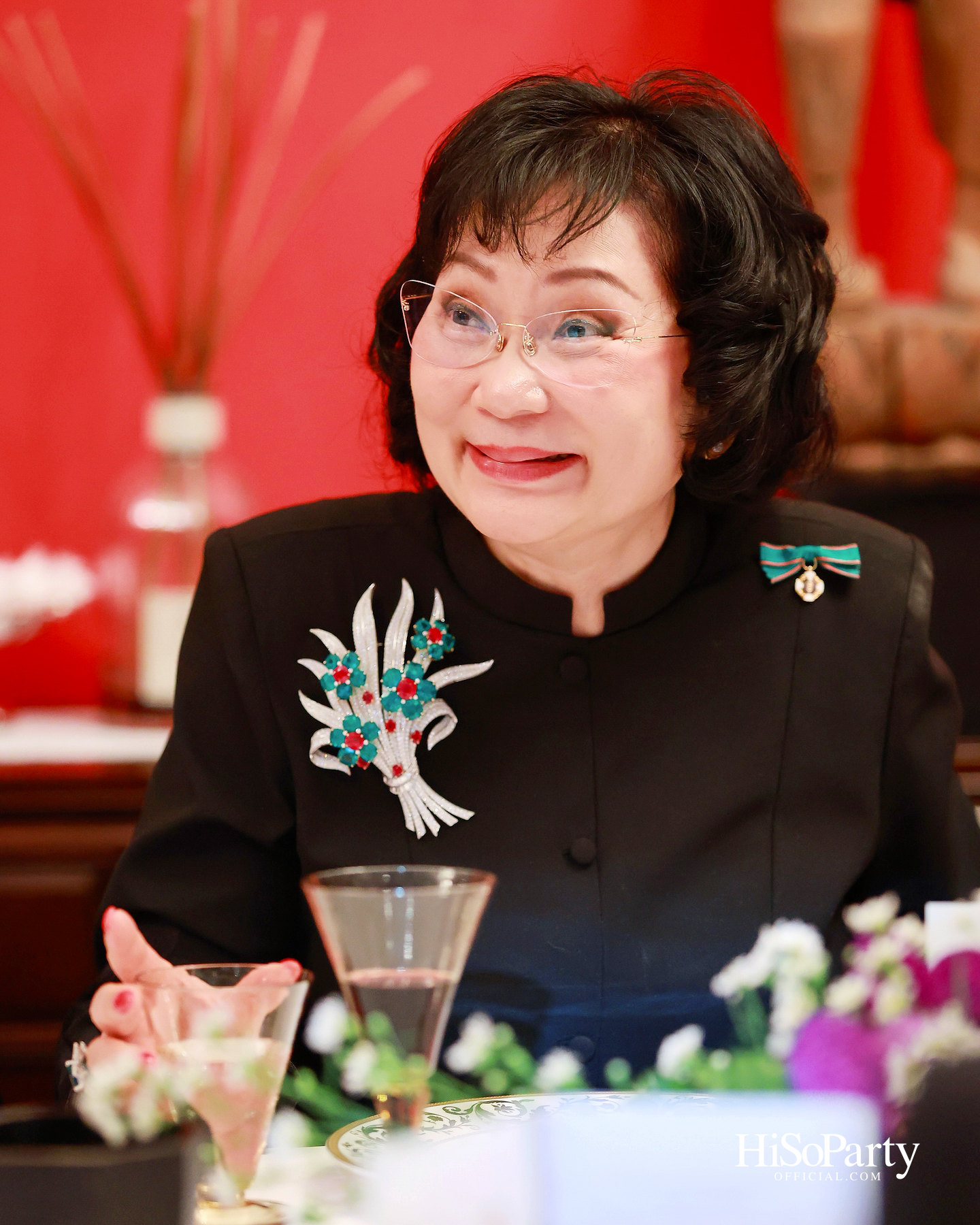 เอกอัครราชทูตอิตาลีเป็นเจ้าภาพมอบเครื่องราชอิสริยาภรณ์ Officer of the Order of Merit of the Italian Republic แด่ คุณวราวุธ ศิลปอาชา