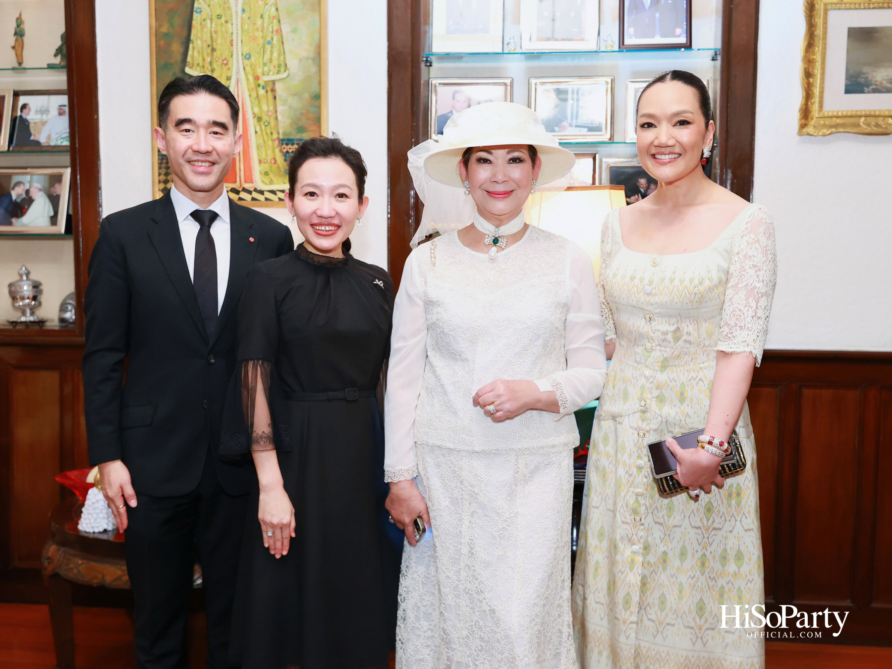เอกอัครราชทูตอิตาลีเป็นเจ้าภาพมอบเครื่องราชอิสริยาภรณ์ Officer of the Order of Merit of the Italian Republic แด่ คุณวราวุธ ศิลปอาชา