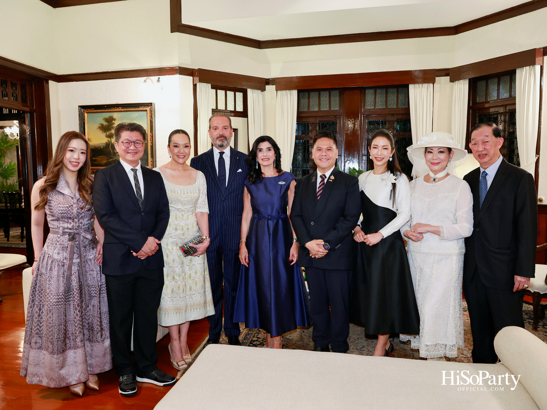 เอกอัครราชทูตอิตาลีเป็นเจ้าภาพมอบเครื่องราชอิสริยาภรณ์ Officer of the Order of Merit of the Italian Republic แด่ คุณวราวุธ ศิลปอาชา