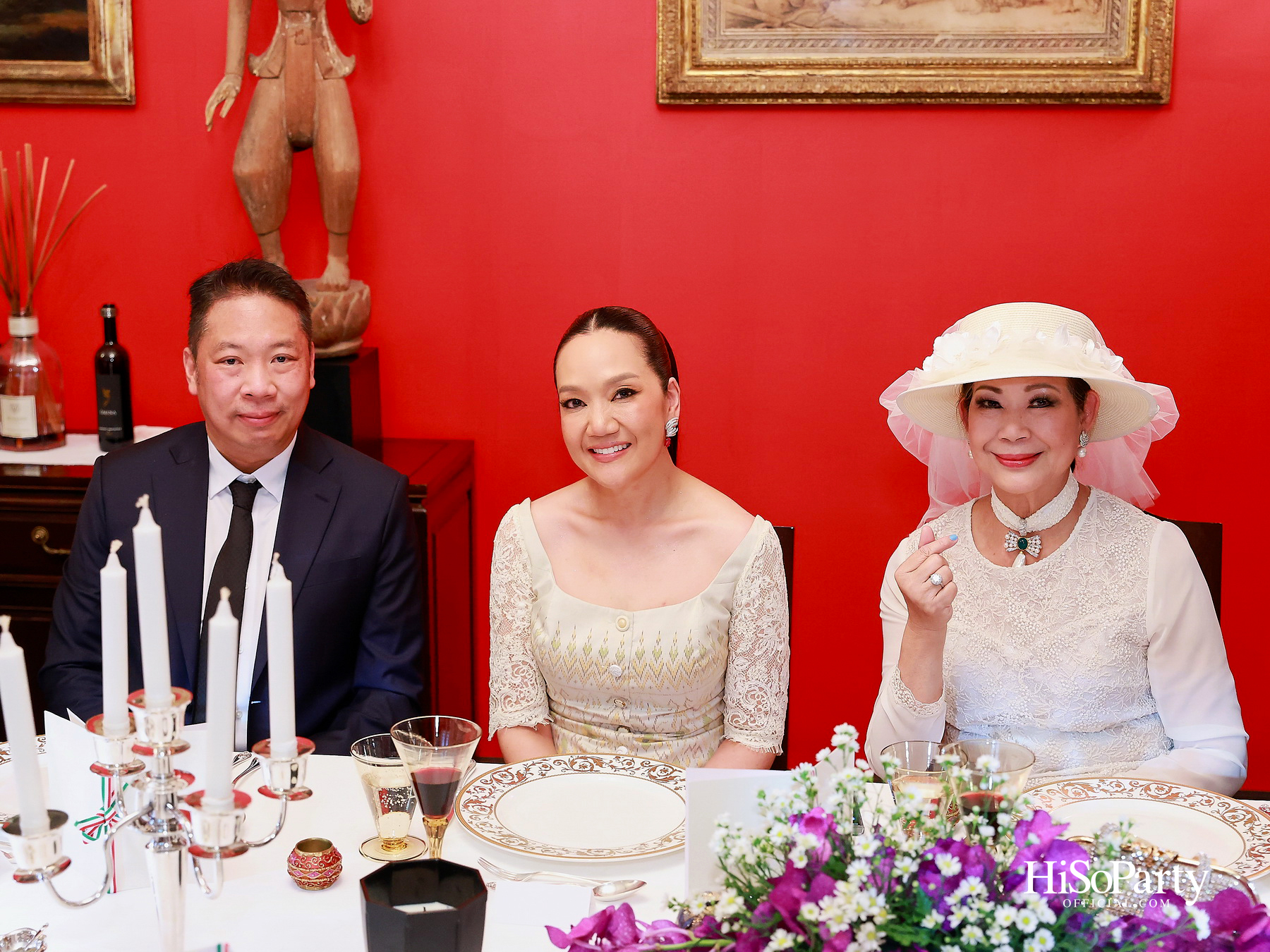 เอกอัครราชทูตอิตาลีเป็นเจ้าภาพมอบเครื่องราชอิสริยาภรณ์ Officer of the Order of Merit of the Italian Republic แด่ คุณวราวุธ ศิลปอาชา