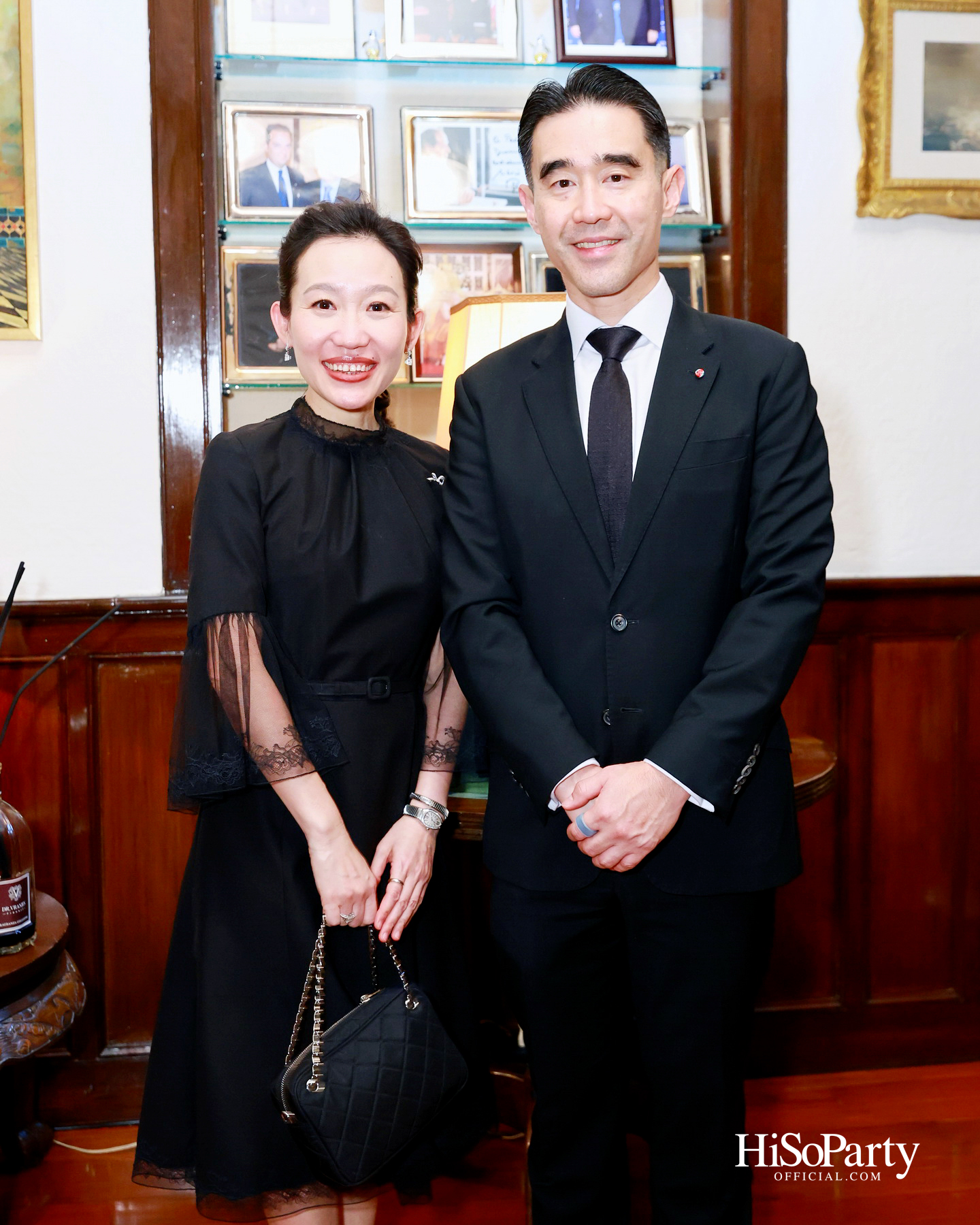 เอกอัครราชทูตอิตาลีเป็นเจ้าภาพมอบเครื่องราชอิสริยาภรณ์ Officer of the Order of Merit of the Italian Republic แด่ คุณวราวุธ ศิลปอาชา