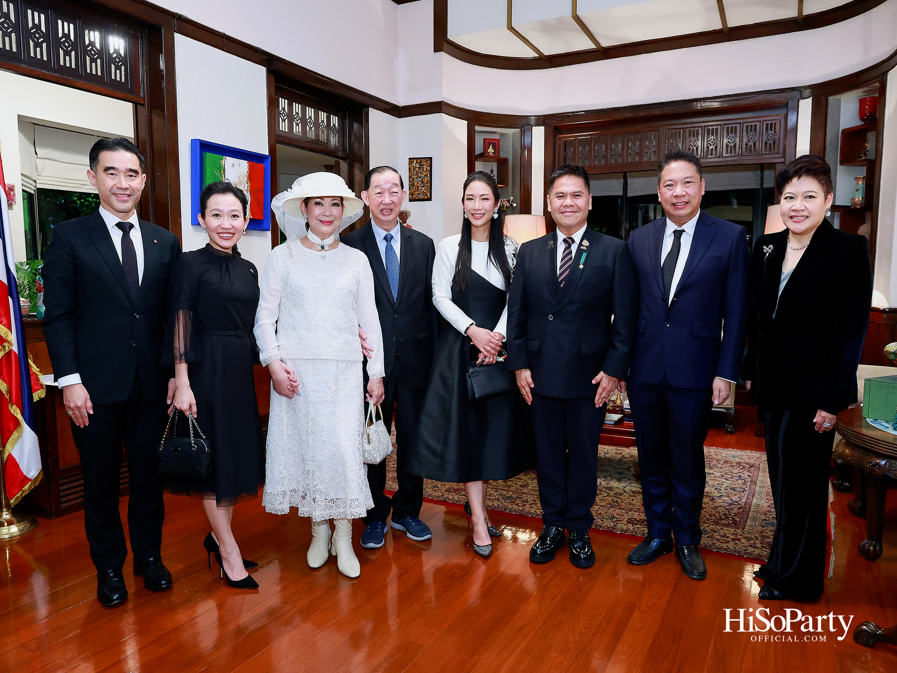 เอกอัครราชทูตอิตาลีเป็นเจ้าภาพมอบเครื่องราชอิสริยาภรณ์ Officer of the Order of Merit of the Italian Republic แด่ คุณวราวุธ ศิลปอาชา