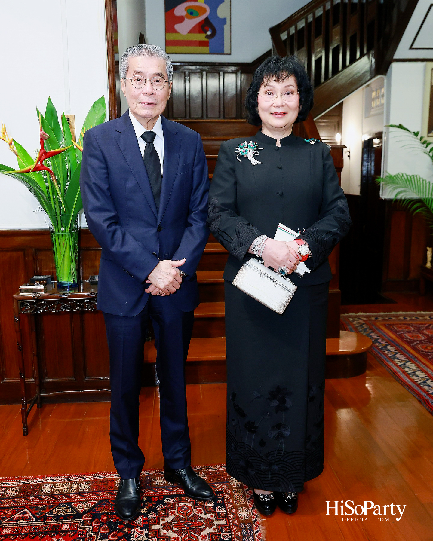 เอกอัครราชทูตอิตาลีเป็นเจ้าภาพมอบเครื่องราชอิสริยาภรณ์ Officer of the Order of Merit of the Italian Republic แด่ คุณวราวุธ ศิลปอาชา