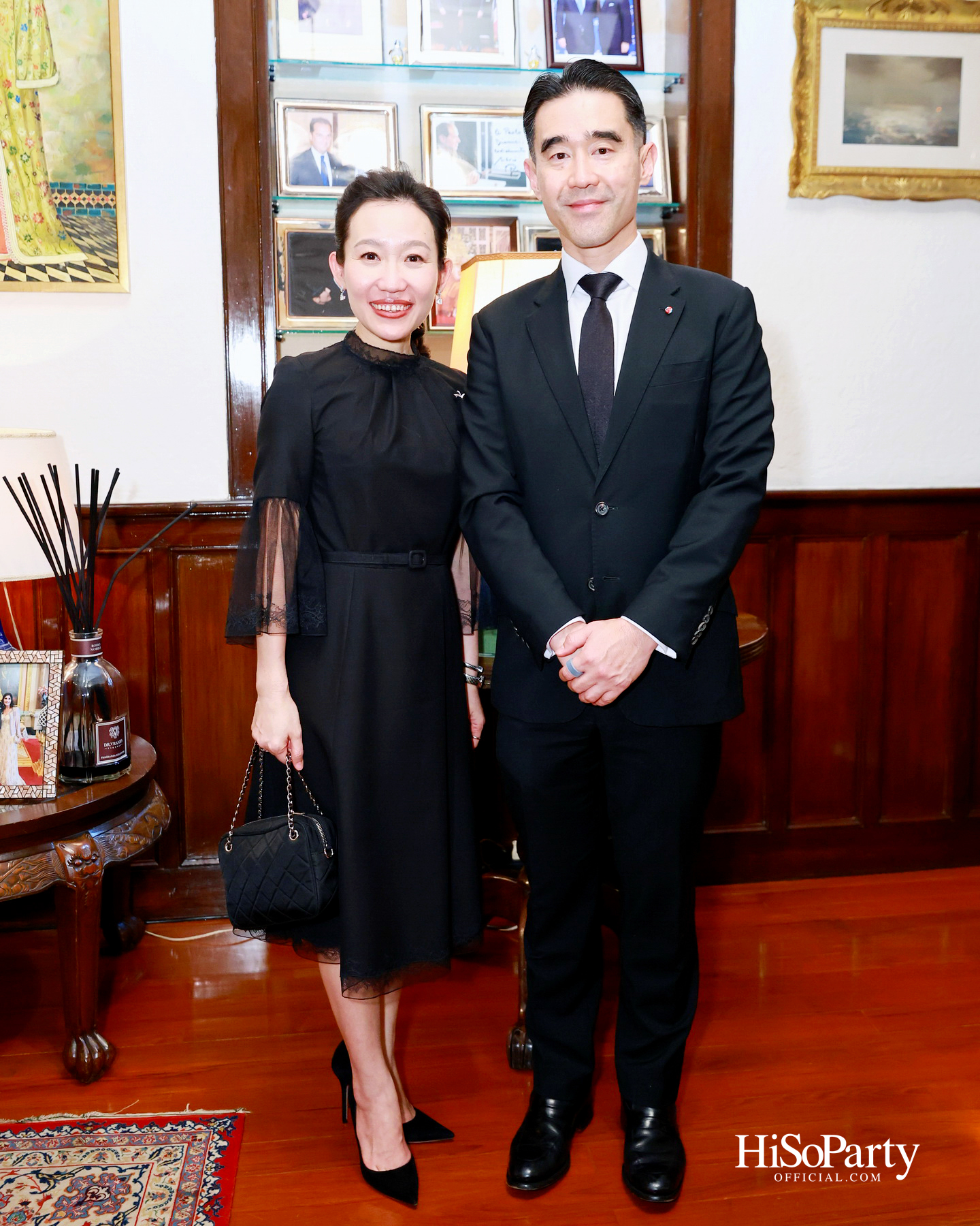 เอกอัครราชทูตอิตาลีเป็นเจ้าภาพมอบเครื่องราชอิสริยาภรณ์ Officer of the Order of Merit of the Italian Republic แด่ คุณวราวุธ ศิลปอาชา