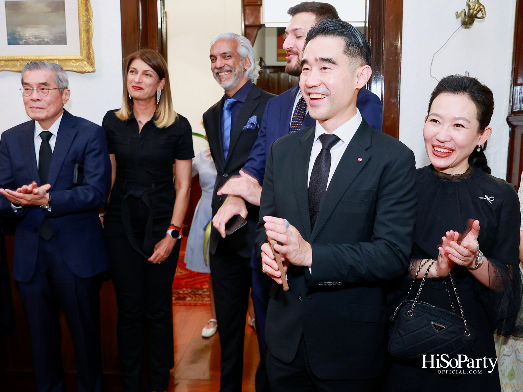 เอกอัครราชทูตอิตาลีเป็นเจ้าภาพมอบเครื่องราชอิสริยาภรณ์ Officer of the Order of Merit of the Italian Republic แด่ คุณวราวุธ ศิลปอาชา