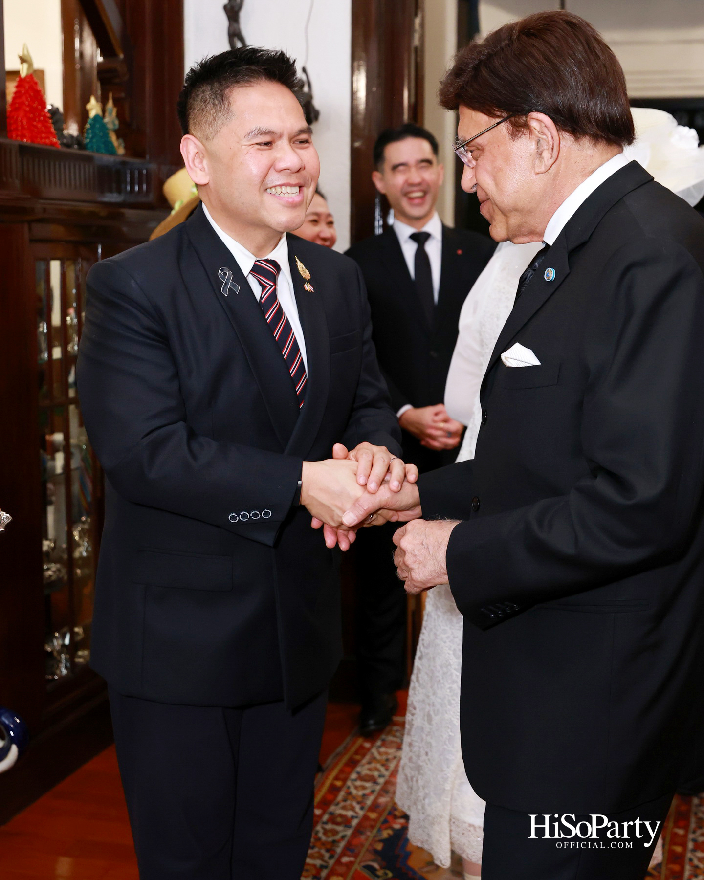 เอกอัครราชทูตอิตาลีเป็นเจ้าภาพมอบเครื่องราชอิสริยาภรณ์ Officer of the Order of Merit of the Italian Republic แด่ คุณวราวุธ ศิลปอาชา