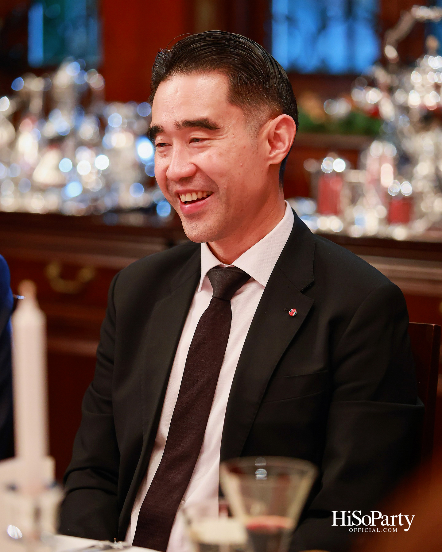 เอกอัครราชทูตอิตาลีเป็นเจ้าภาพมอบเครื่องราชอิสริยาภรณ์ Officer of the Order of Merit of the Italian Republic แด่ คุณวราวุธ ศิลปอาชา