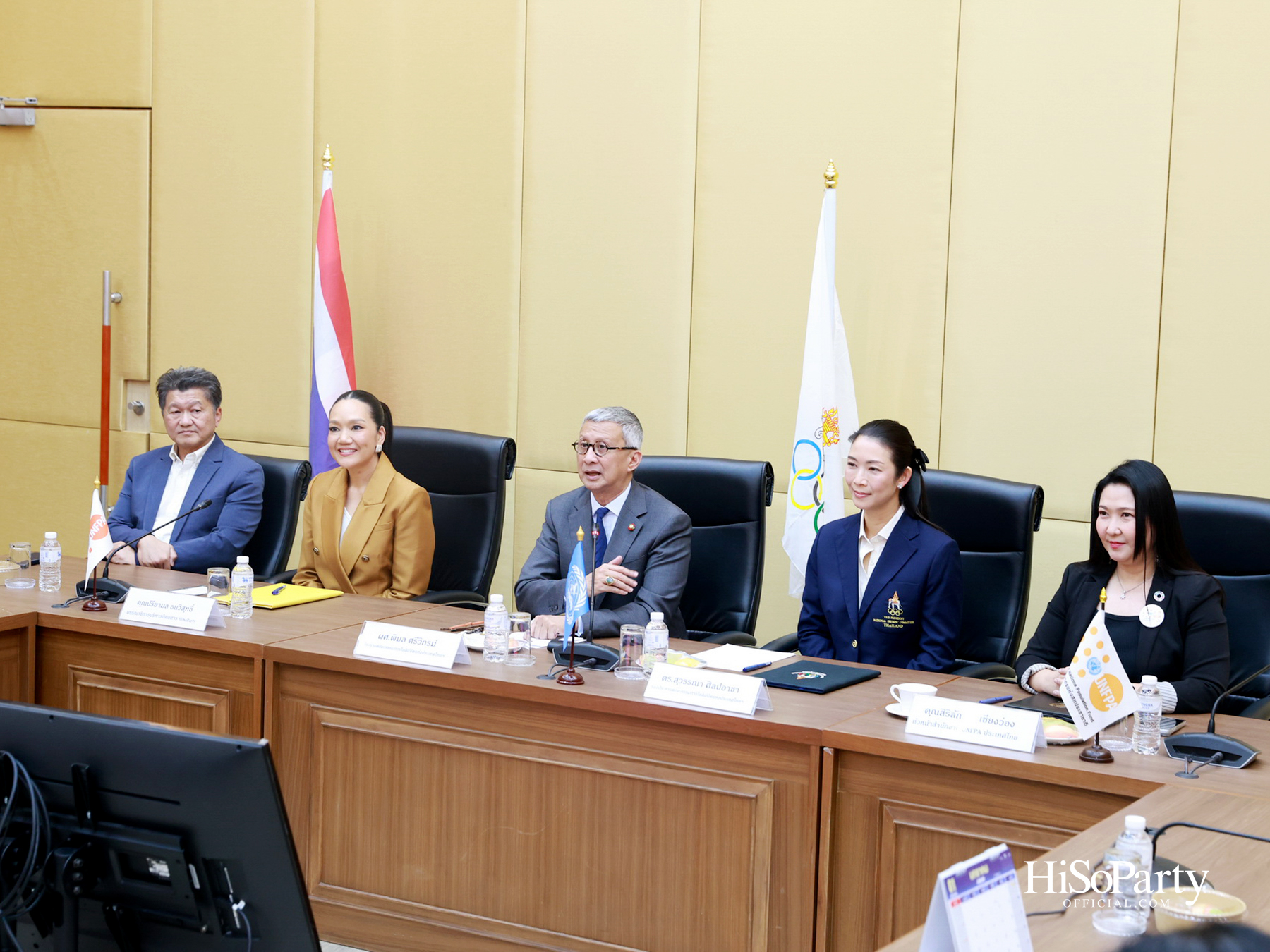 UNFPA ร่วมกับ คณะกรรมการโอลิมปิกแห่งประเทศไทย และ HiSoParty Magazine ลงนาม MOU ยกระดับ ‘Safeguarding in Sport’