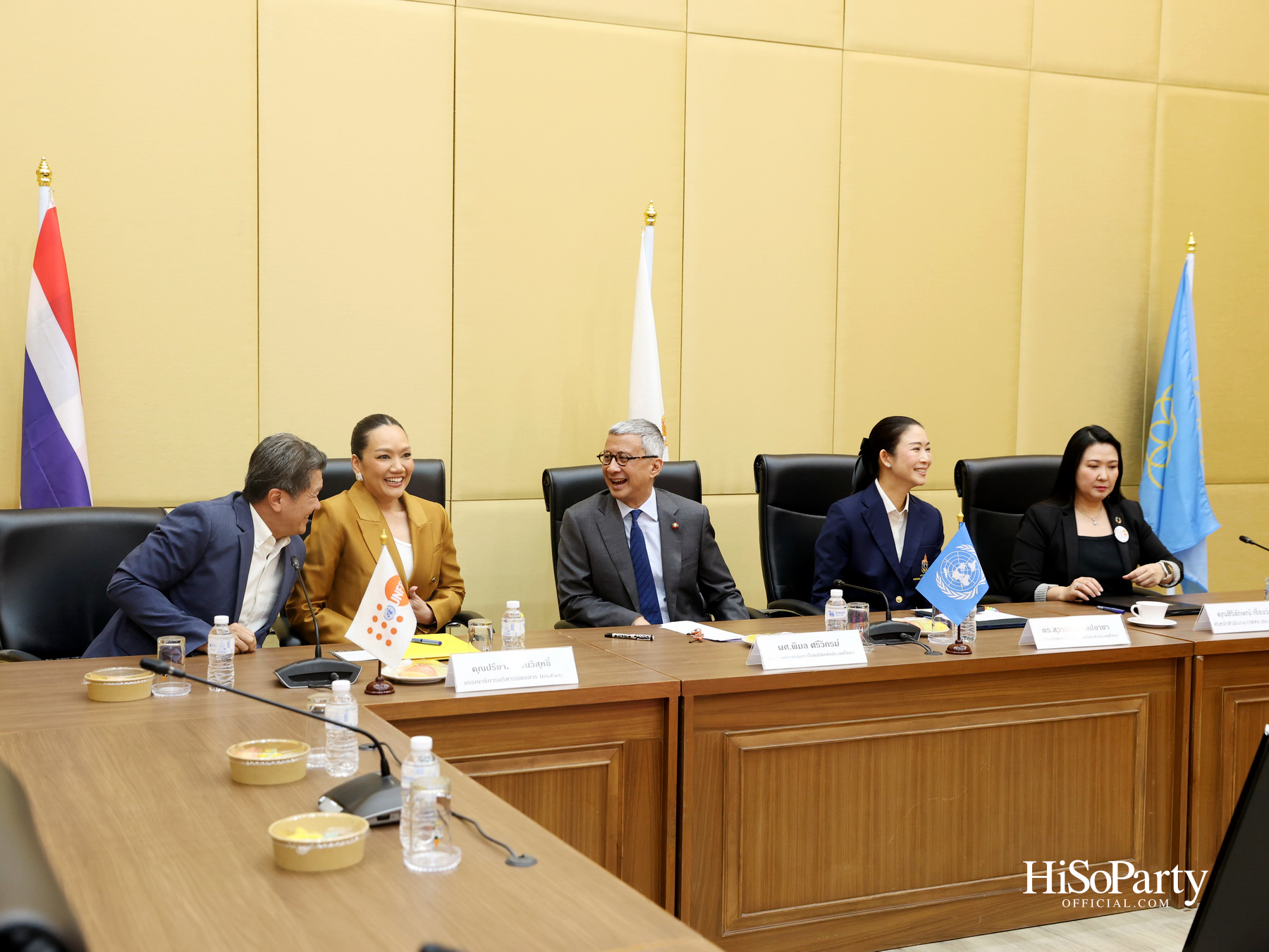 UNFPA ร่วมกับ คณะกรรมการโอลิมปิกแห่งประเทศไทย และ HiSoParty Magazine ลงนาม MOU ยกระดับ ‘Safeguarding in Sport’