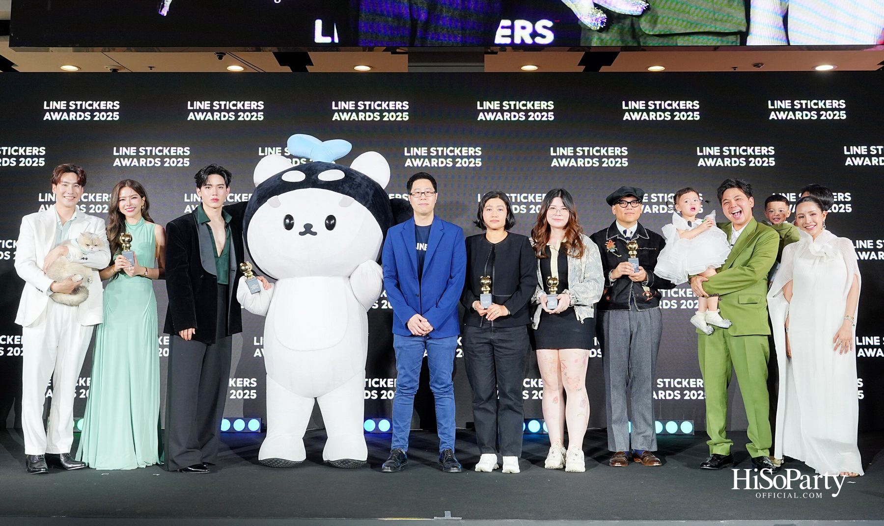 LINE STICKERS AWARDS 2025 เปิดพื้นที่จักรวาลแห่งความคิดสร้างสรรค์ ใจกลางเซ็นทรัลเวิลด์