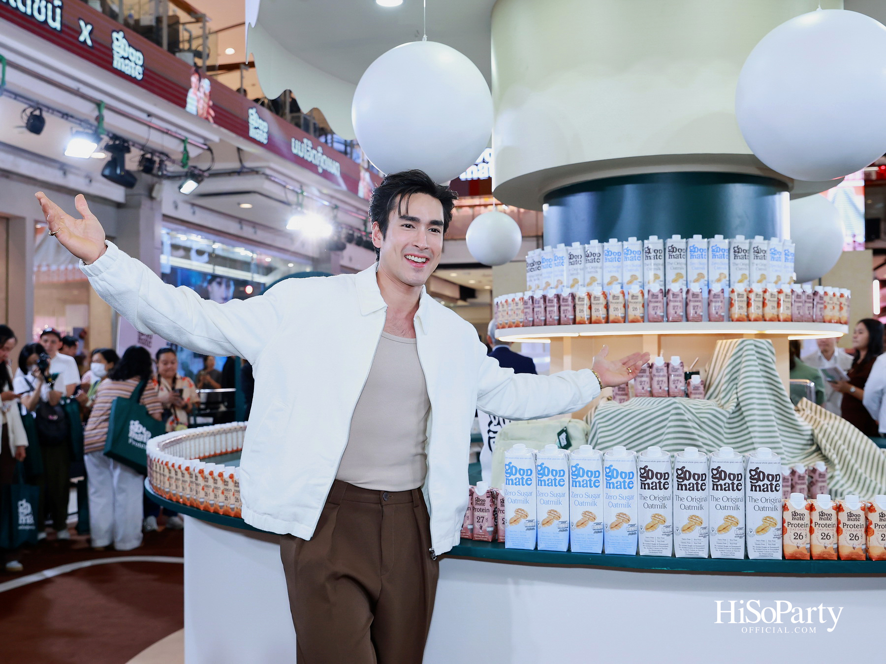Goodmate เปิดตัว ‘ณเดชน์ คูกิมิยะ’ พรีเซนเตอร์คนใหม่ สะท้อนภาพลักษณ์ไลฟ์สไตล์สุขภาพ พร้อมแนะนำผลิตภัณฑ์ล่าสุด High Protein Oat Milk