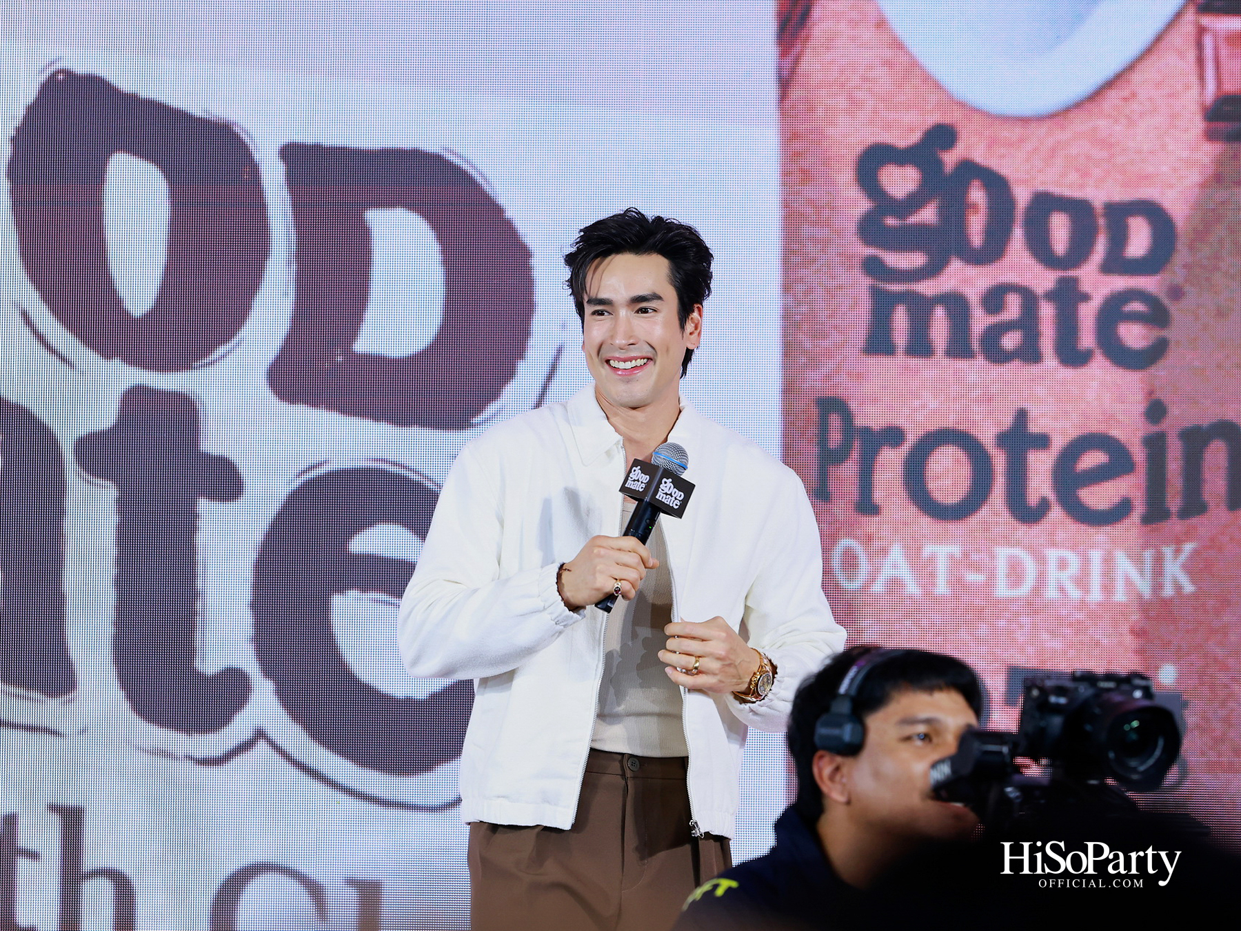 Goodmate เปิดตัว ‘ณเดชน์ คูกิมิยะ’ พรีเซนเตอร์คนใหม่ สะท้อนภาพลักษณ์ไลฟ์สไตล์สุขภาพ พร้อมแนะนำผลิตภัณฑ์ล่าสุด High Protein Oat Milk