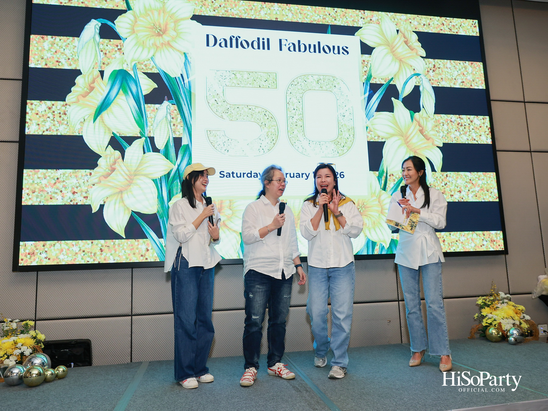 'SJC Daffodil Fabulous 50' รวมพลังศิษย์เก่า ส่งต่อการให้ในบรรยากาศอบอุ่น