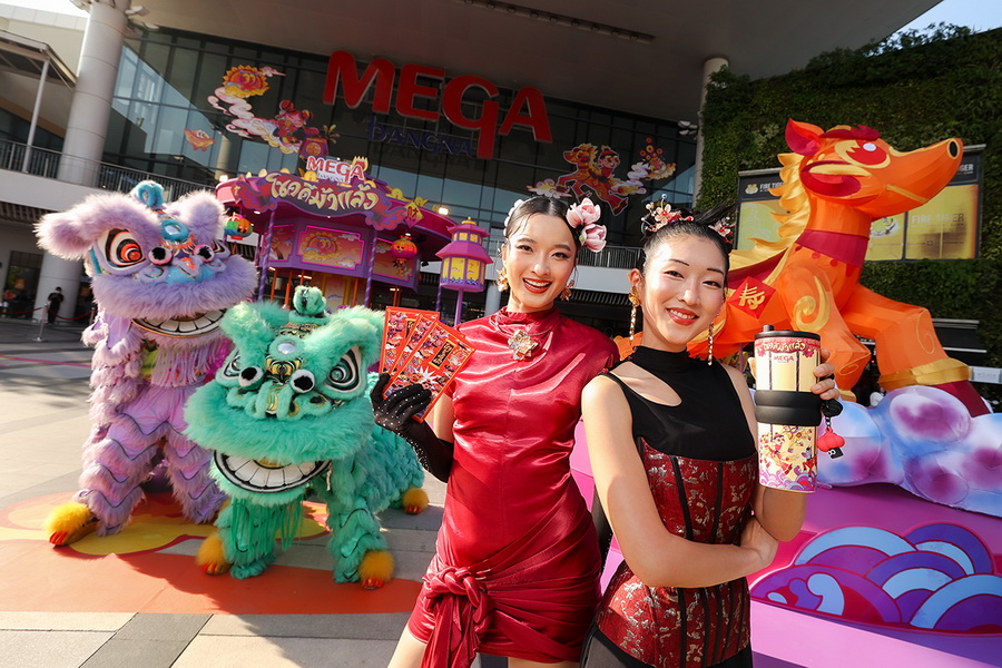 MEGA CHINESE NEW YEAR 2026 ‘โชคดีม้าแล้ว’ เมกาบางนาเนรมิตแลนด์มาร์กศิลปะรับปีม้า