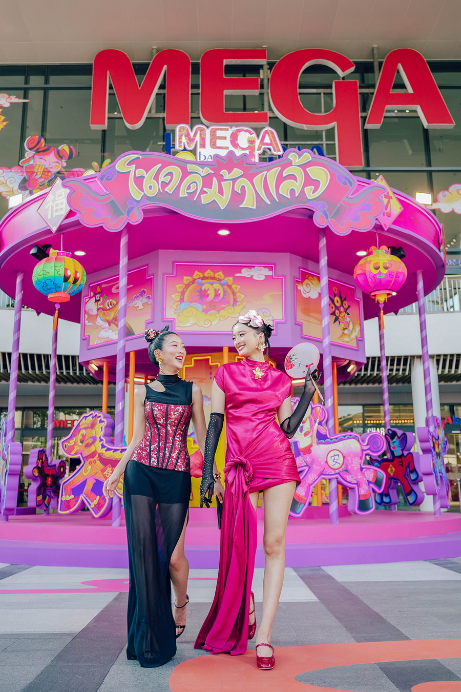 MEGA CHINESE NEW YEAR 2026 ‘โชคดีม้าแล้ว’ เมกาบางนาเนรมิตแลนด์มาร์กศิลปะรับปีม้า