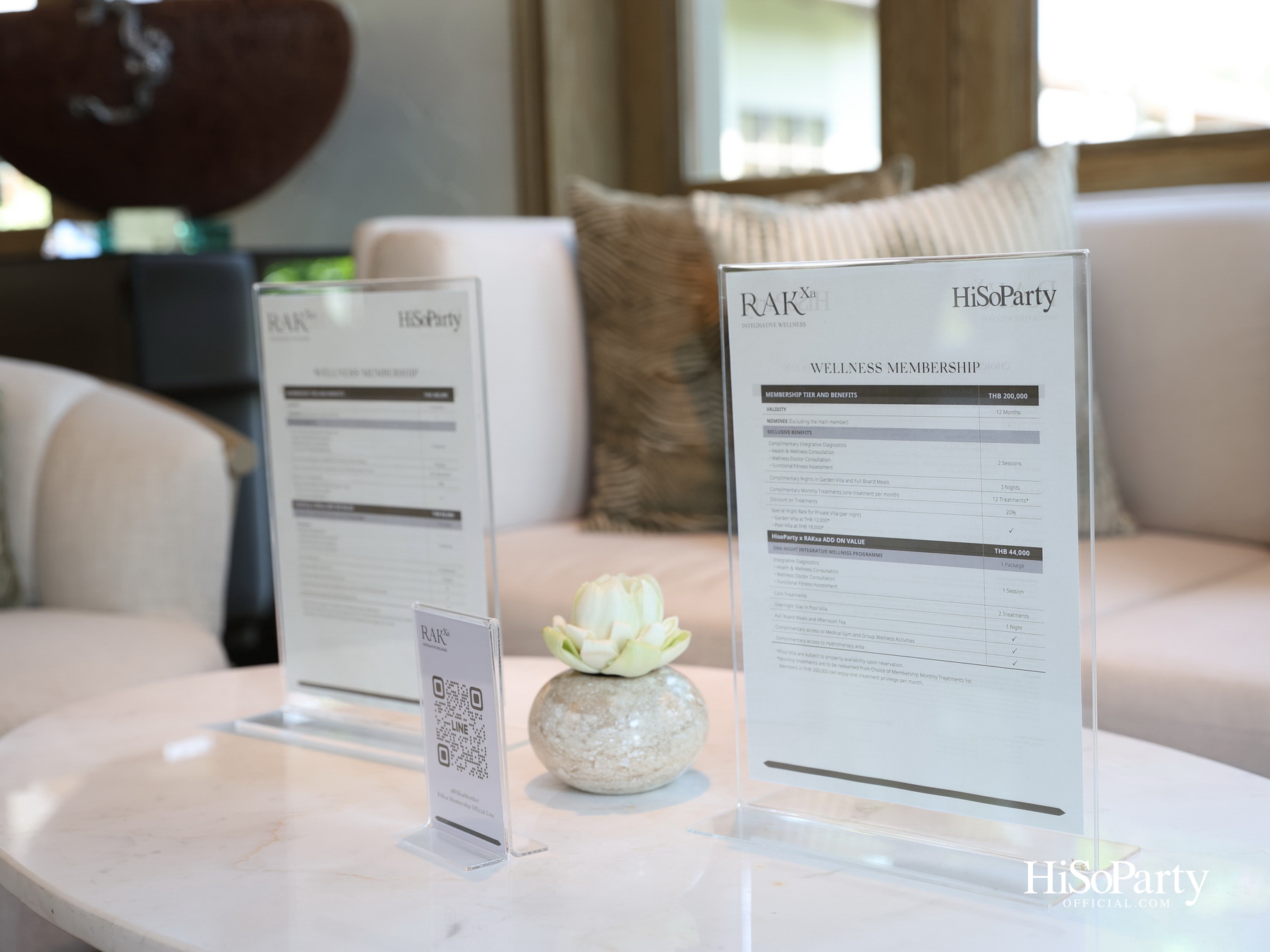 HiSoParty X RAKxa Integrative Wellness ชวนสัมผัส ‘One Day - A Journey into Longevity’ เปิดประสบการณ์ดูแลสุขภาพแบบองค์รวม