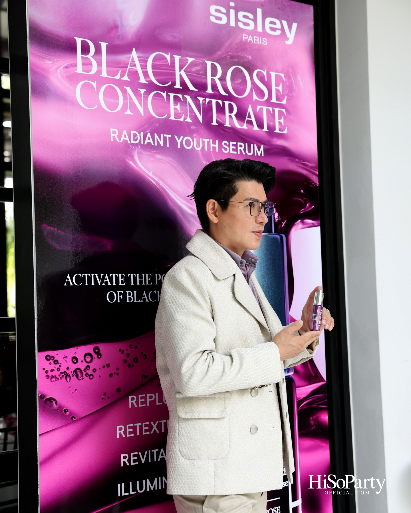 ‘Black Rose Concentrate Radiant Youth Serum’ นวัตกรรมล่าสุดจาก Sisley เปิดตัวอย่างเอ็กซ์คลูซีฟ ณ The Siam Hotel