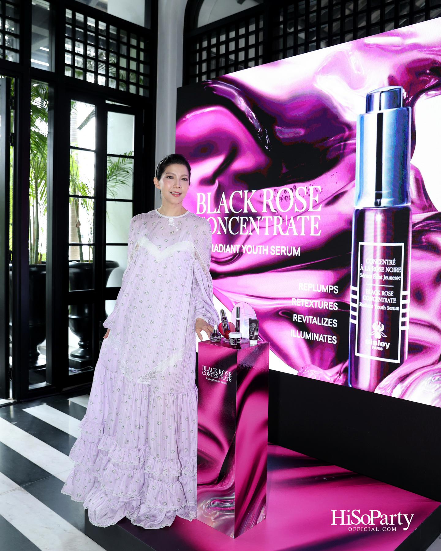 ‘Black Rose Concentrate Radiant Youth Serum’ นวัตกรรมล่าสุดจาก Sisley เปิดตัวอย่างเอ็กซ์คลูซีฟ ณ The Siam Hotel
