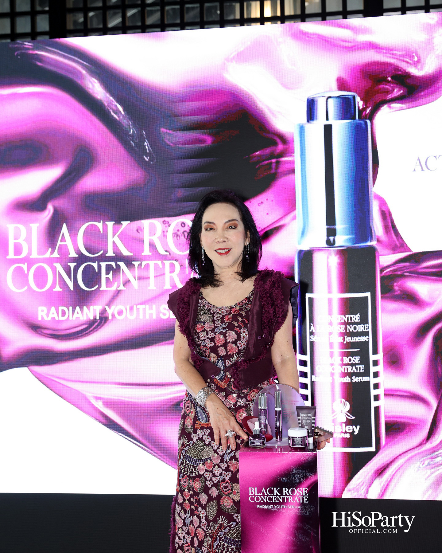 ‘Black Rose Concentrate Radiant Youth Serum’ นวัตกรรมล่าสุดจาก Sisley เปิดตัวอย่างเอ็กซ์คลูซีฟ ณ The Siam Hotel