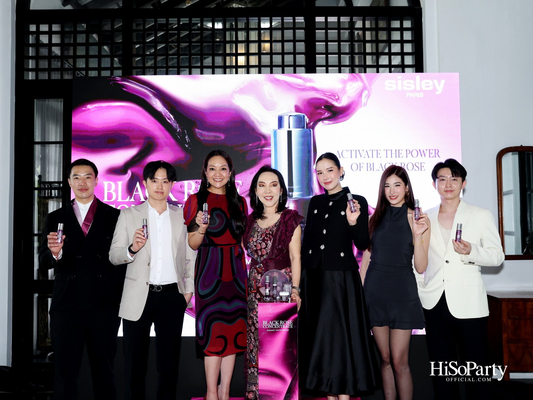 ‘Black Rose Concentrate Radiant Youth Serum’ นวัตกรรมล่าสุดจาก Sisley เปิดตัวอย่างเอ็กซ์คลูซีฟ ณ The Siam Hotel